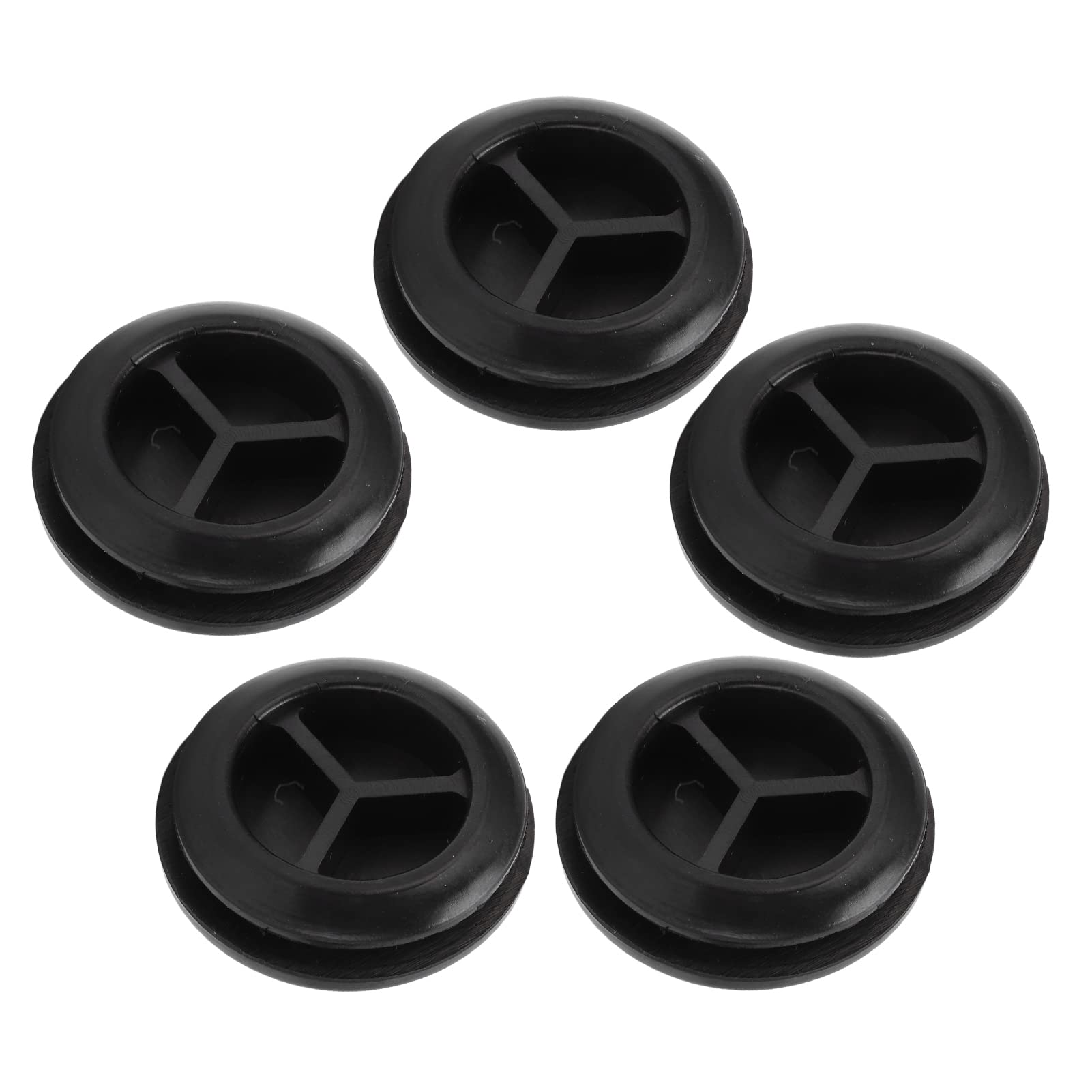 VGEBY Marine Rubber Stopper, 5Pcs Durable and Stable Marine Boat Rubber Scupper Stoppers Plugs Drain Holes Bungs Suitable for 2 4 Stroke 4‑6Hp 647‑45151‑01