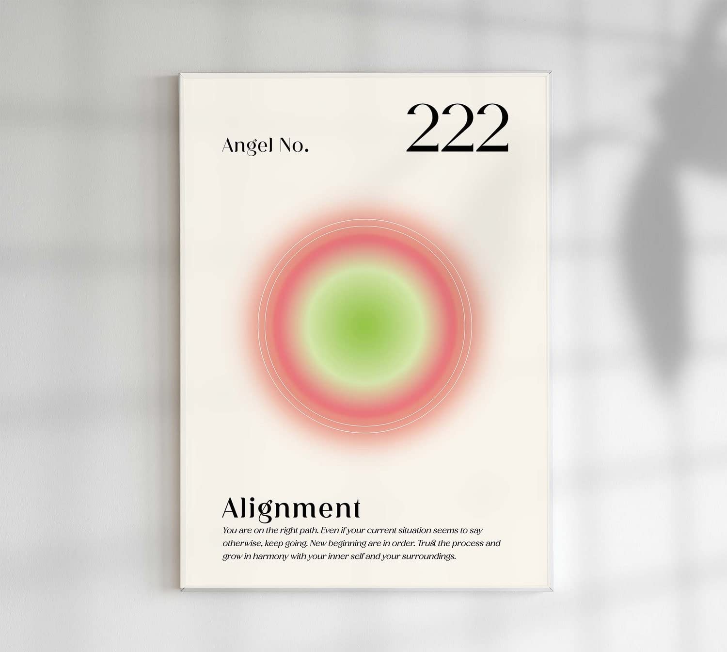 Amazon.com: Angel Numbers 222 Poster, Alignment 222 Energy Spiritual  Gradient Aura Poster, Astrology, Manifestation Gradient Abstract Posters  Canvas Art Print Home Decor Gifts for Friends: Posters & Prints