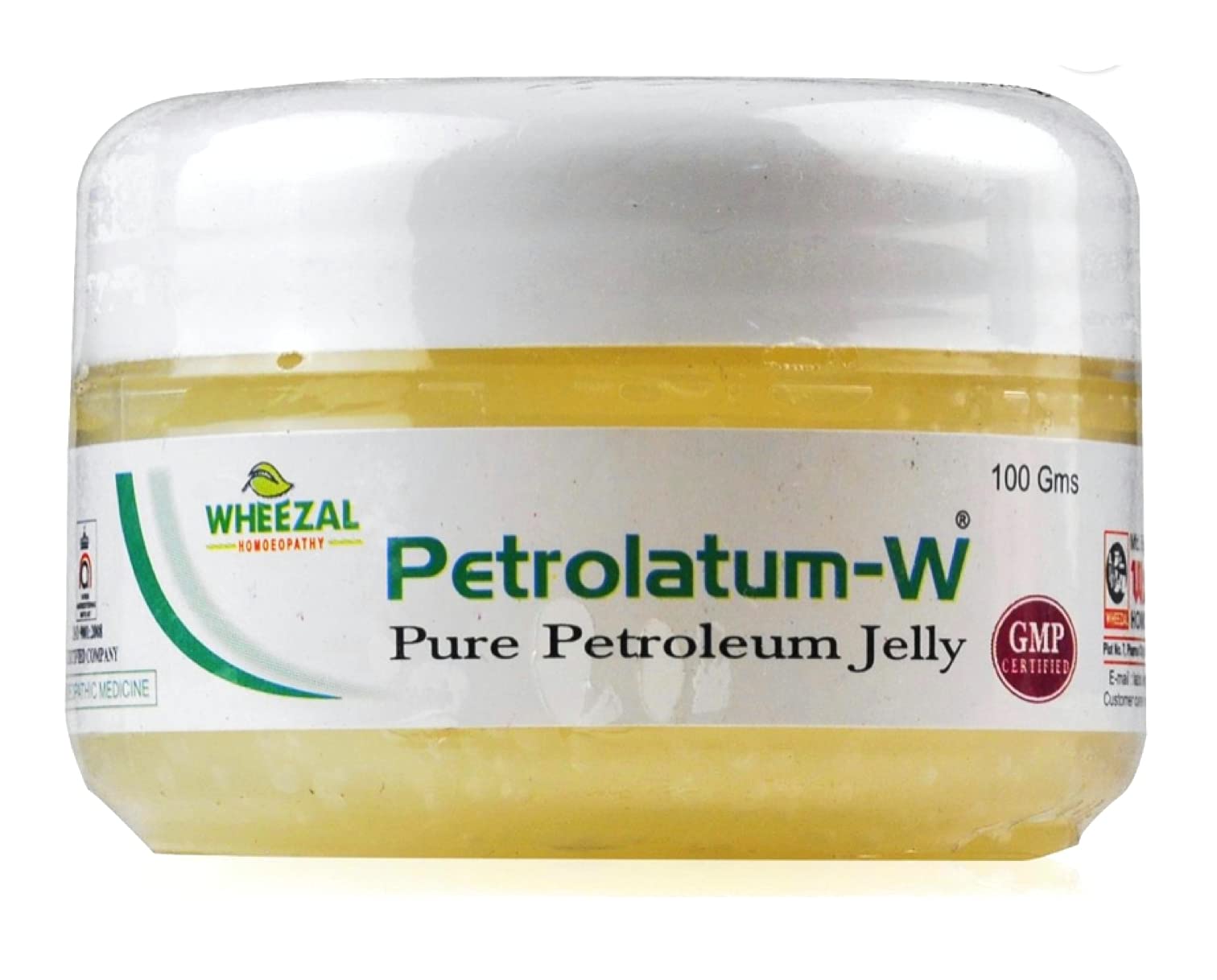 Wheezal Petroleum Jelly (Petrolatum- W) - 100gm - SET OF 2 (B09D8PJ814) Amazon Price History, Amazon Price Tracker