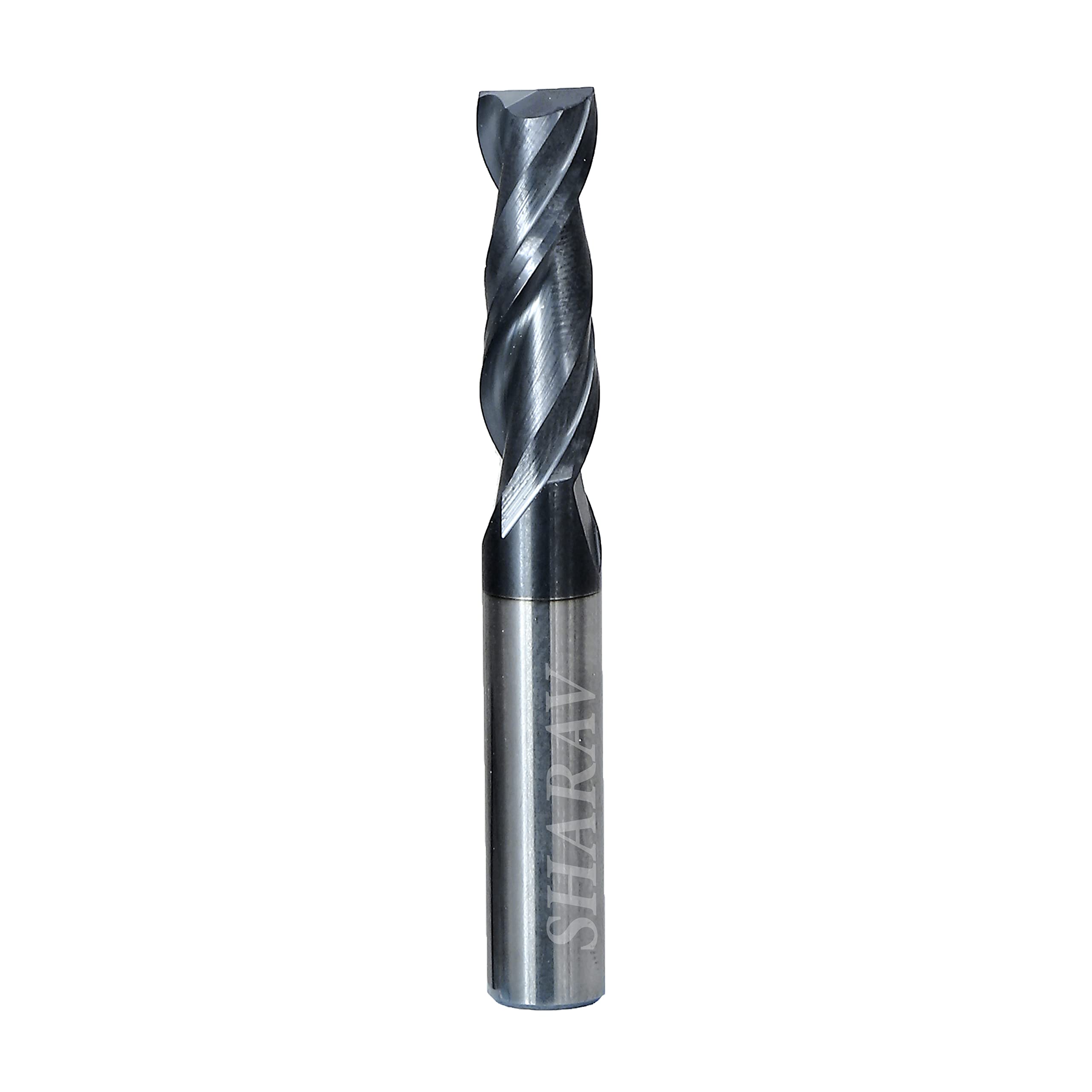 Sharav SPE - 622 Cutfast (CNC Tools) 2 Flute Solid Carbide Spiral Bit End Mill - Multicolour