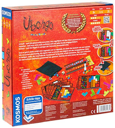 Kosmos 690847 - Ubongo 3-D Brettspiel & 692339 - Ubongo, Das Wilde Legespiel, Brettspiel-Klassiker für 1-4 Spieler ab 8… – Bild 7