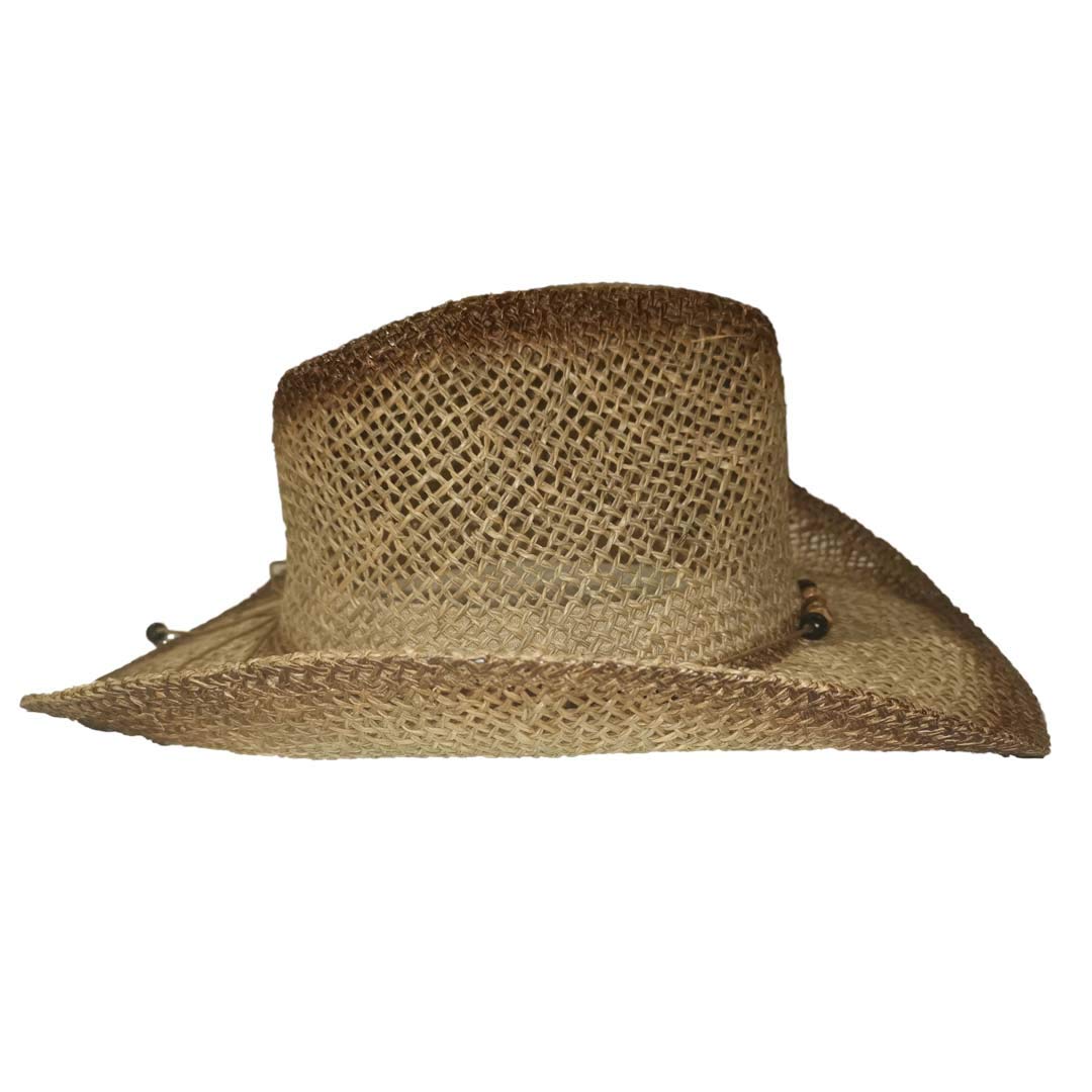 Carnavalife Sombrero Cowboy de Paja Estilo Western para Adulto, Familia por Color y Talla