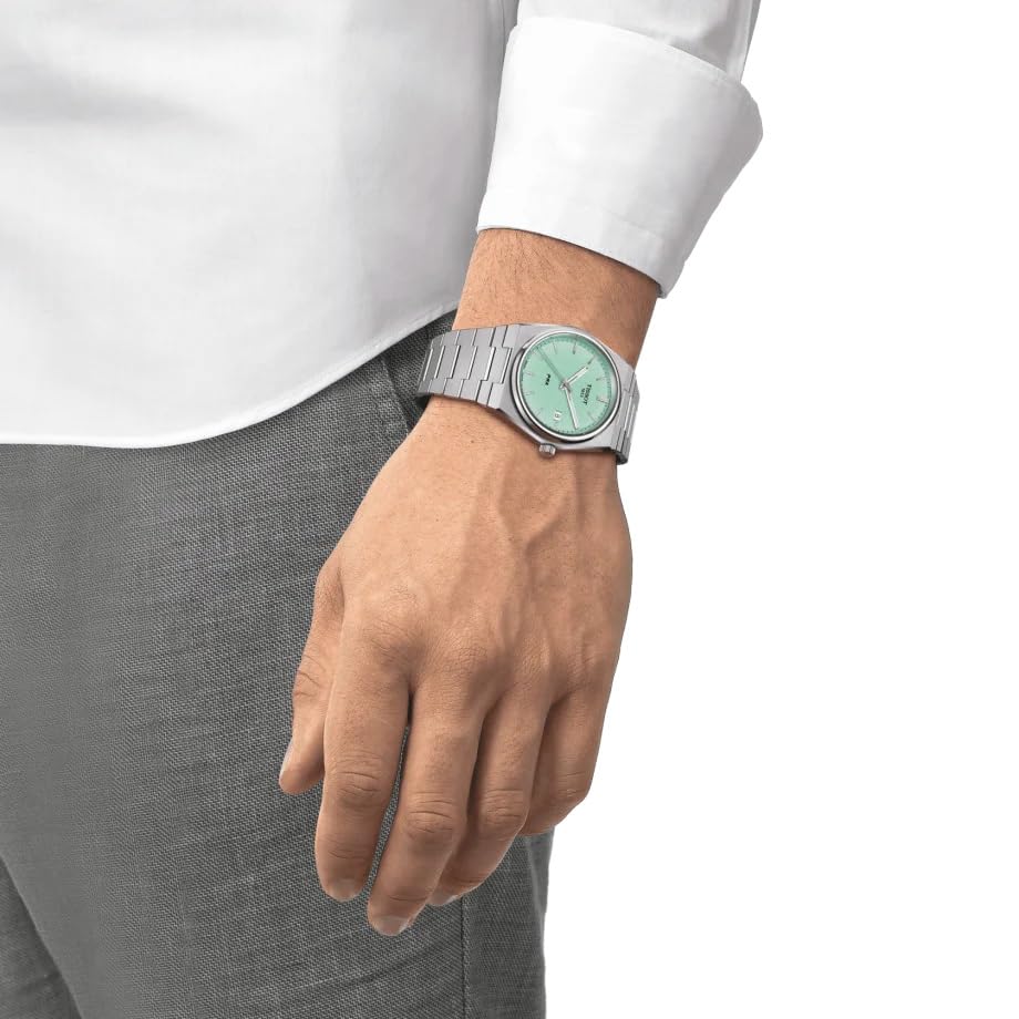 Image of Tissot PRX Quartz Light Green Dial Men's Watch T137.410.11.091.01