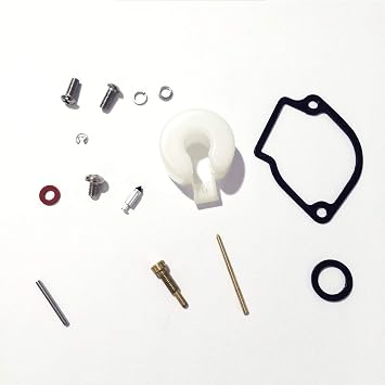 OVERSEE 6A1-W0093-00/01/02/03 Outboard Carburetor Repair Kit for Yamaha Outboard Motors 2HP Parsun Etc.Boat Motor, Carburetor Replacement Parts 6A1-W0093