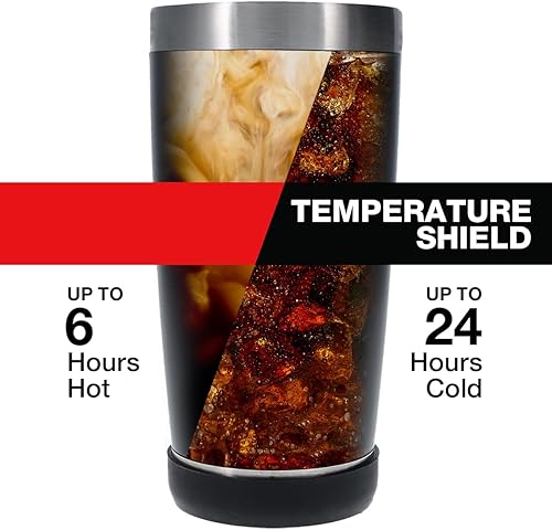 Miniatura 4 de Cummins Vaso de 20 onzas de acero inoxidable reutilizable para viaje, taza de café térmica con aislamiento de doble pared, con sello a presión,