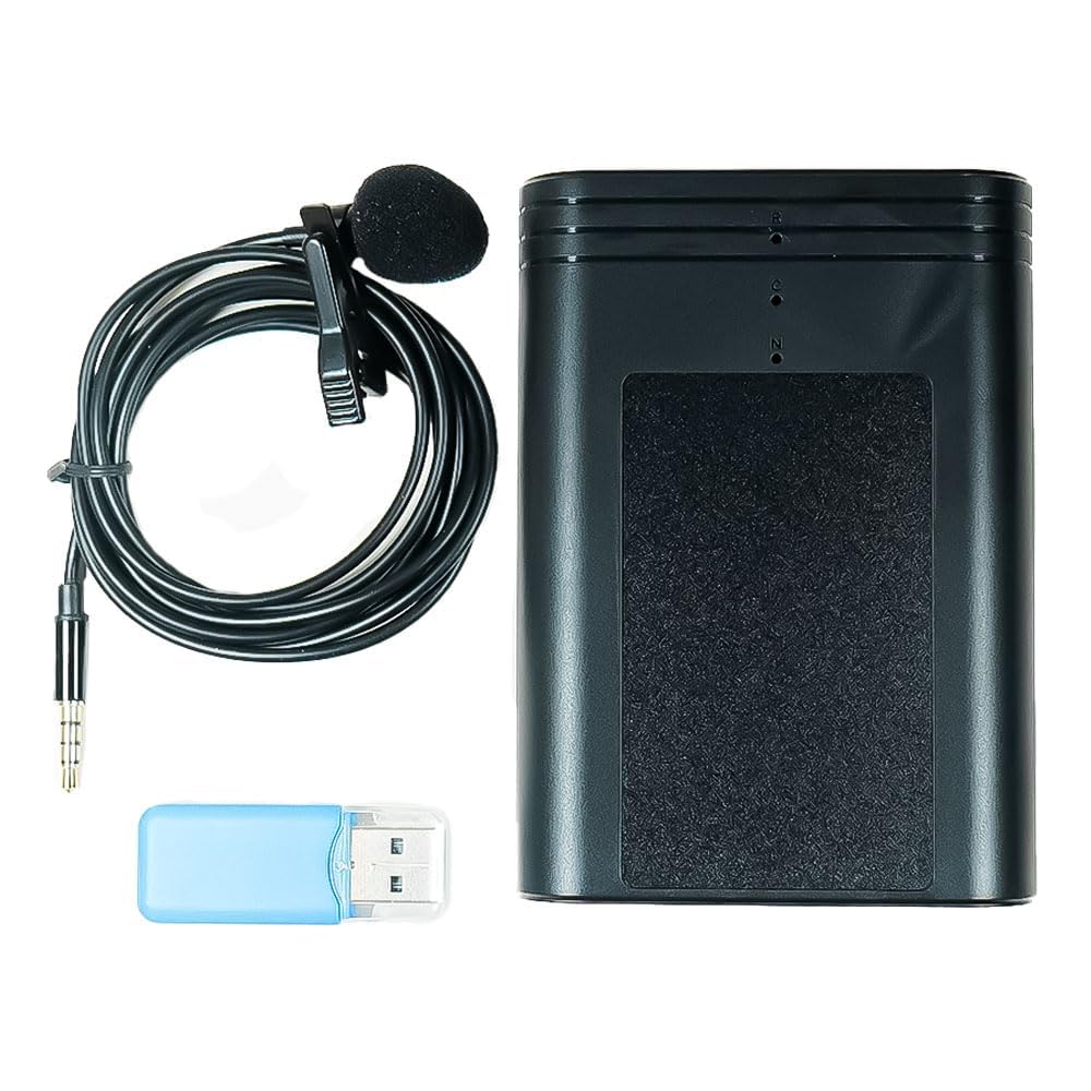Microspia Antifurto Audio Wi-Fi con Microfono Esterno Rimovibile – Mini Registratore Magnetico – Registratore Vocale Digitale Professionale – Autonomia Fino a 12 Mesi (KANT 3000 POWER)