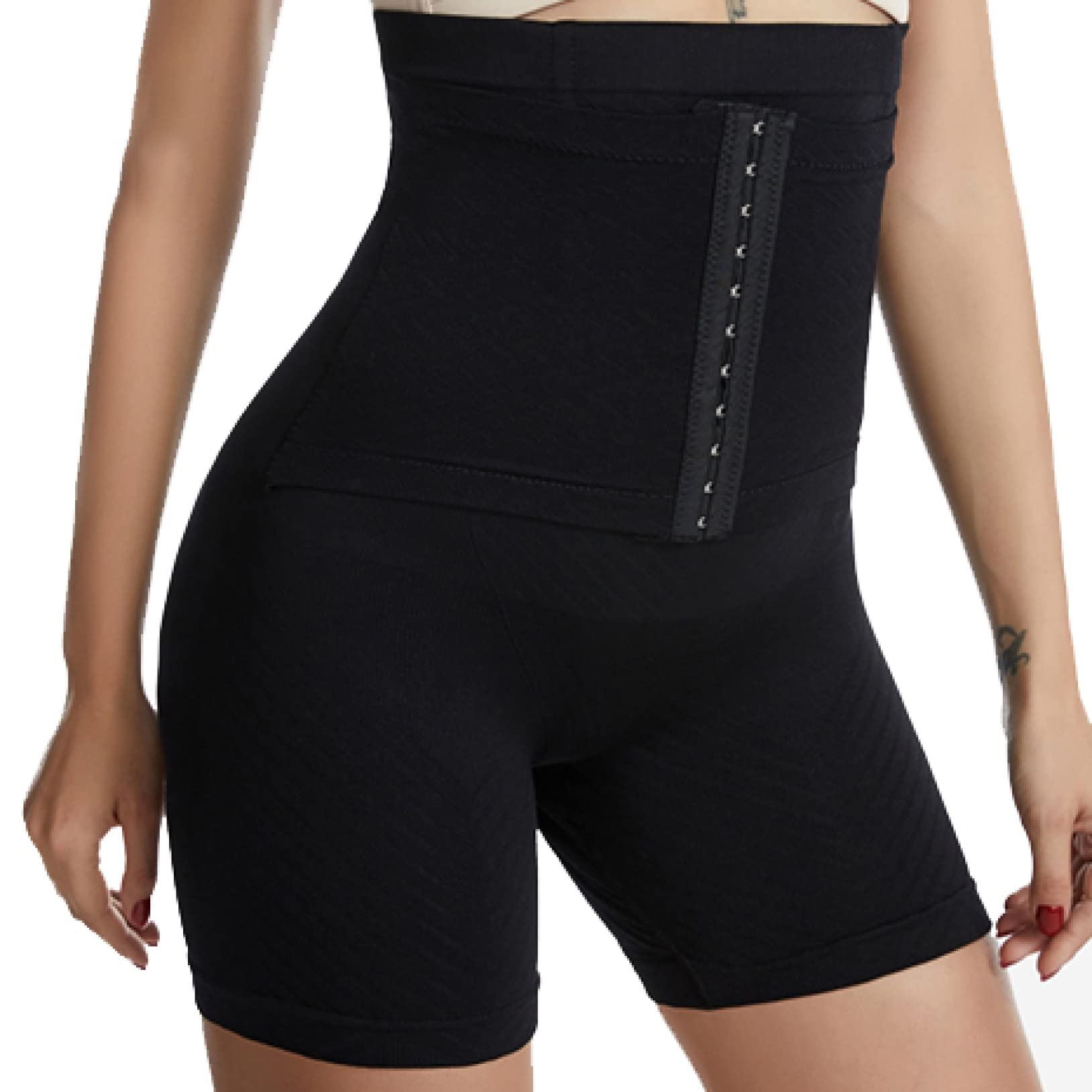 Bragas con Hebilla para Mujer, Entrenador de Cintura Alta, modelador de Cuerpo, Pantalones Cortos, Levantador de glúteos, Adelgazante de Muslos