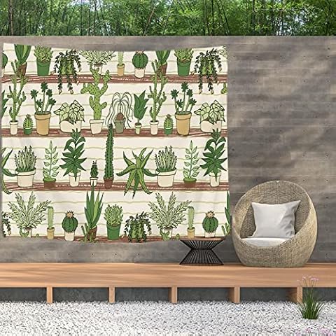 Ulticool Large Cactus Tapestry for Decoration Cover