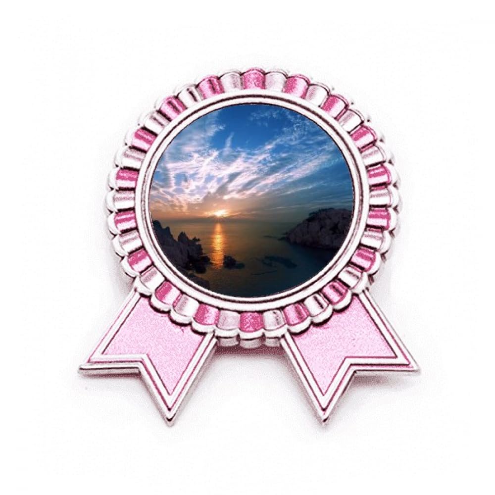 Broche rose médaille de lauréat de la science idée cadeau idéal - 4