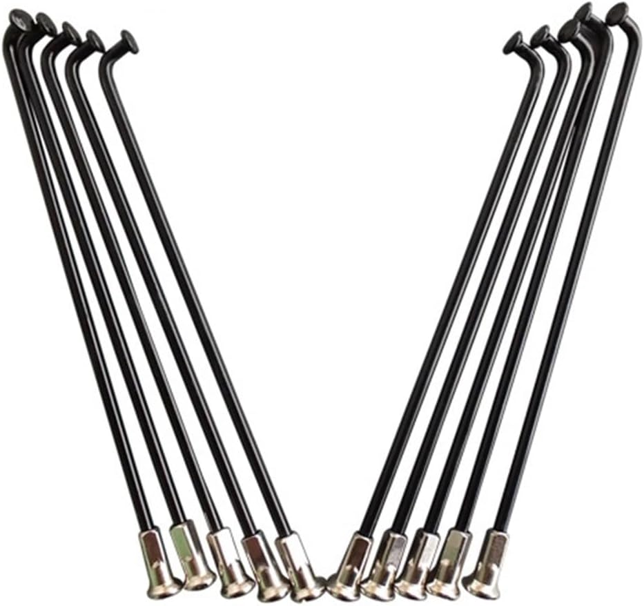 36Pcs 13G/122/124/139/178/181/228/230/248/250/270MM Stainless Steel Fit for Bicycle Spokes & Nipples Electric E-Bike Cycle Accessories