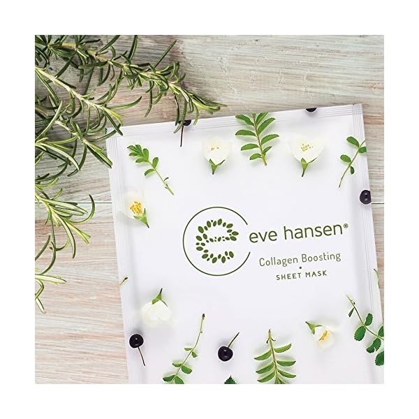 Eve-Hansen-Collagen-Sheet-Mask-Set-Cruelty-Free-Natural-Hydrating-Face-Mask-for-Wrinkles-and-Dark-Spots-5X-Facial-Mask-Sheet-Face-Masks Eve Hansen Collagen Sheet Mask Set - Cruelty Free, Natural Hydrating Face Mask for Wrinkles and Dark Spots - 5X Facial Mask Sheet Face Masks