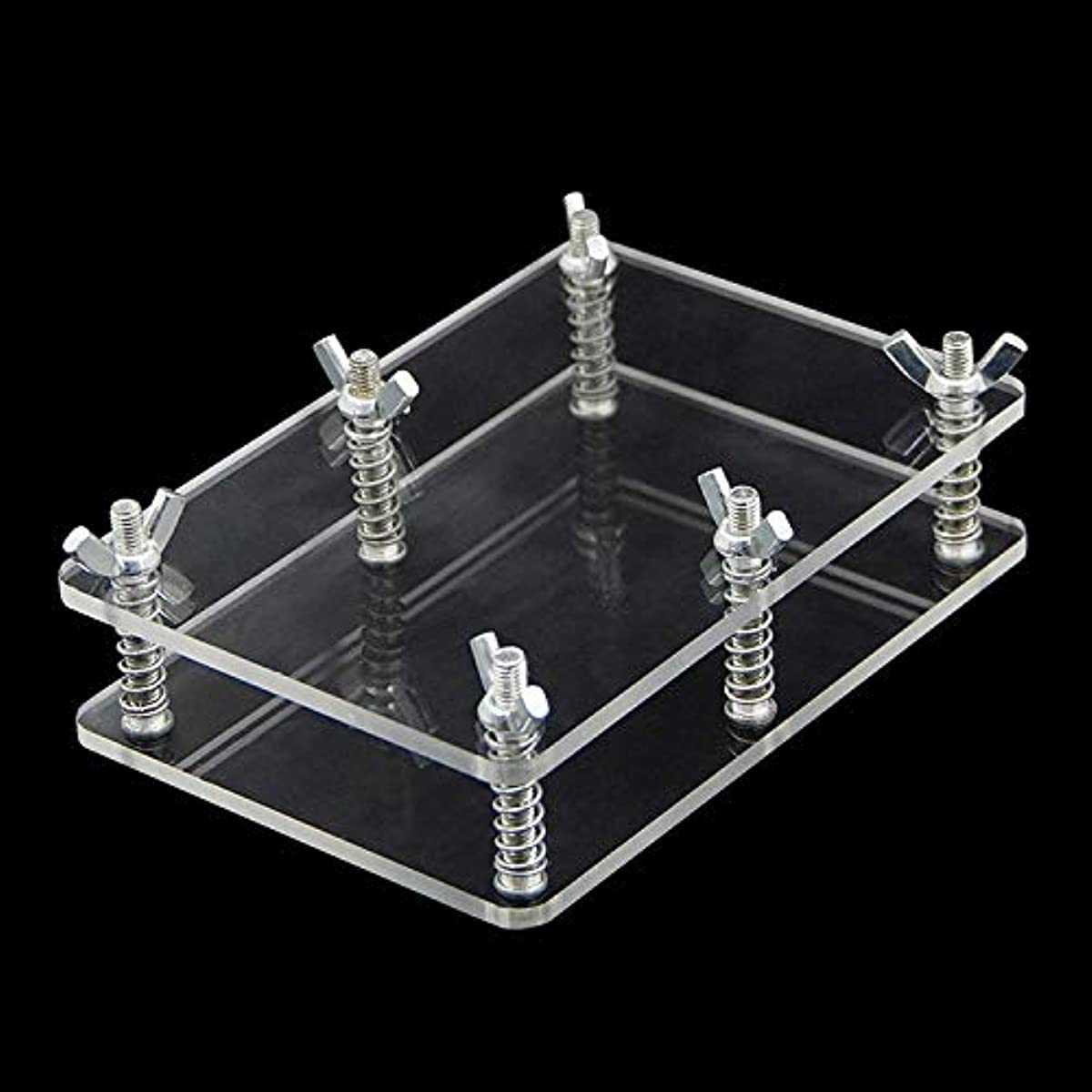 ZQION Crystal Card Flatten Device Magic Tricks Press Card Device Magic Accessories Playing Cards Protector (Crystal Card Press)