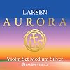 LARSEN STRINGS Aurora violin strings set 4/4 with D silver medium