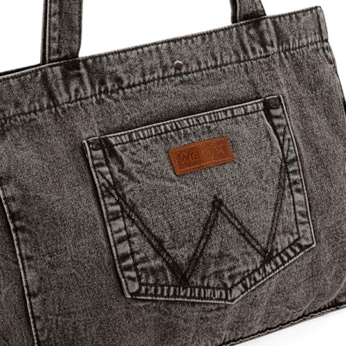 Bolso tipo tote Wrangler Denim para mujer miniatura 5
