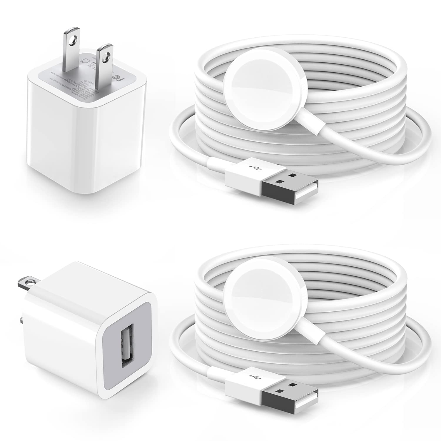 Watch Charger for Apple Watch Charger, 2Pack Extra Long 6