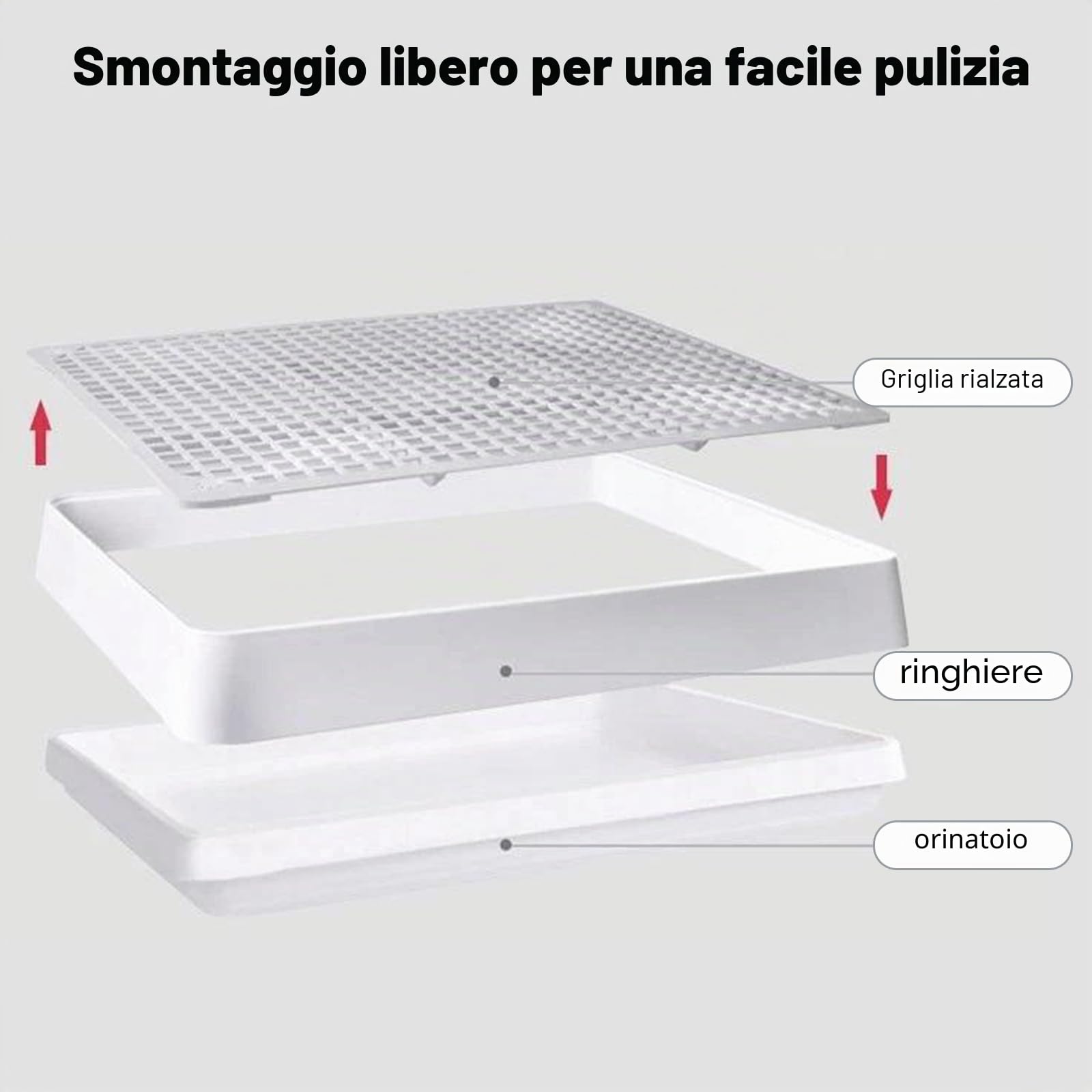 kyaoayo Lettiera per gatti di coniglio, taglie forti, per animali domestici, per bambini, conigli, porcellini d'India, cincillà, furetti (XL)