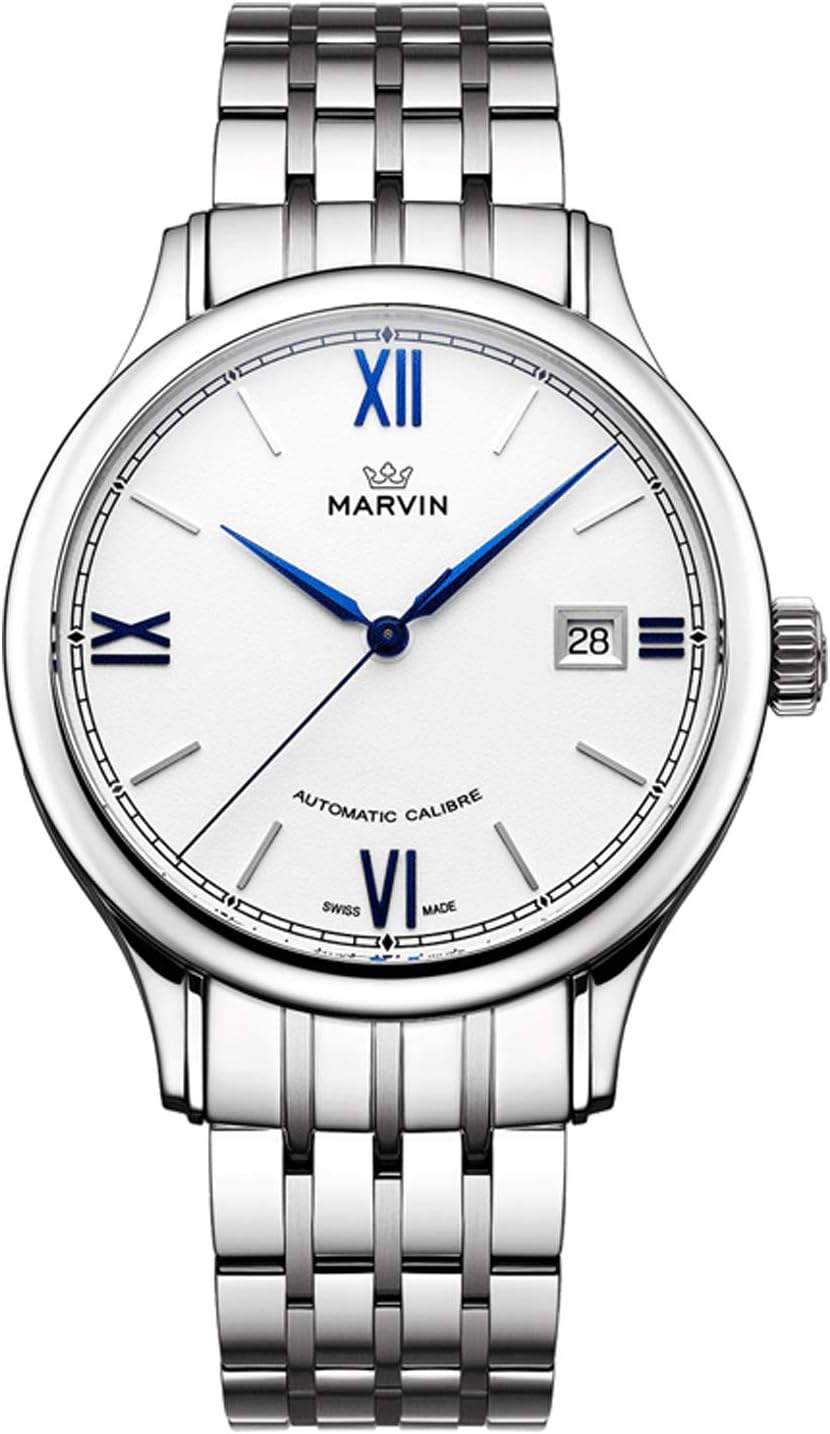 Marvin Swiss Automatic Stainless Steel Mens Watch, Martinique Ubuy