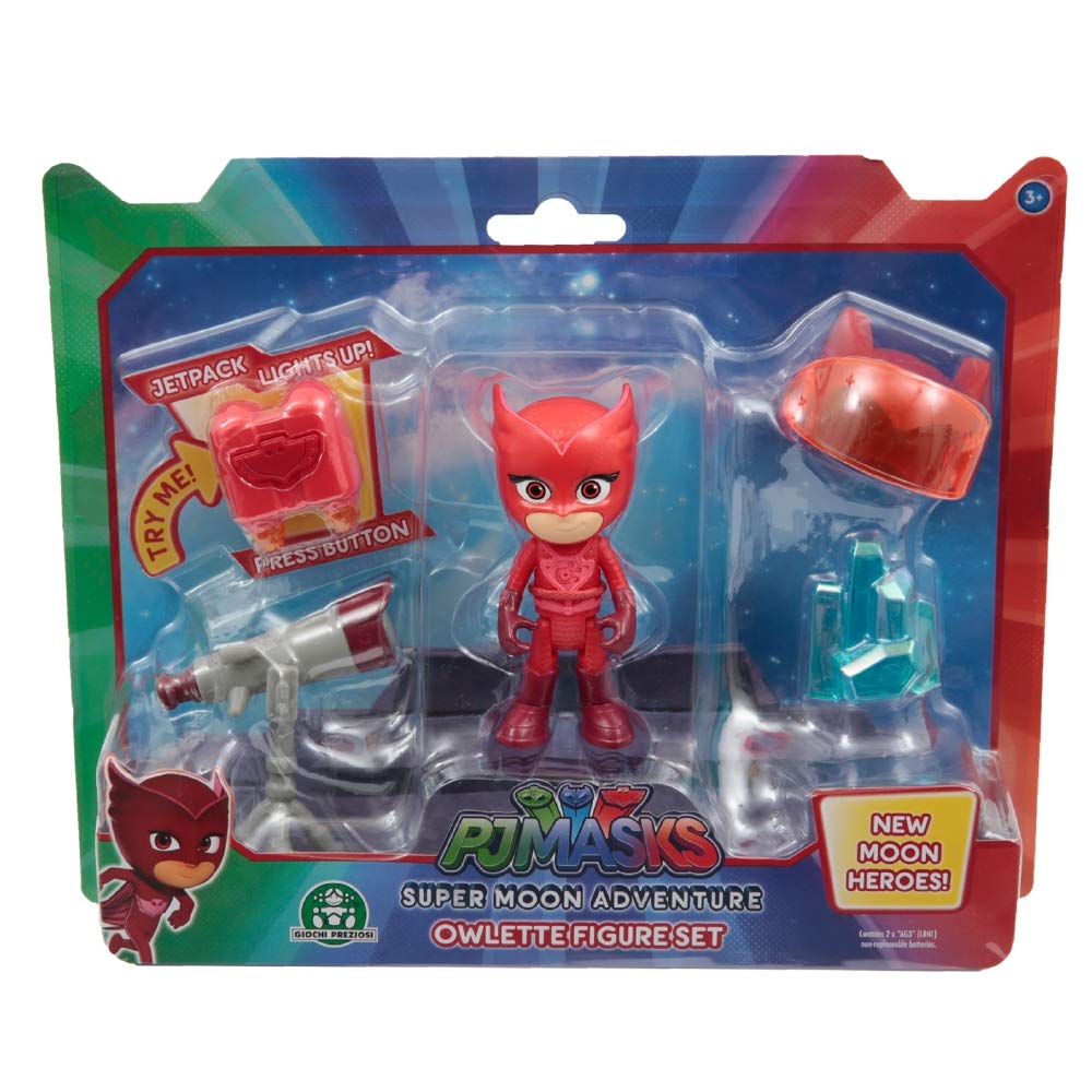 Pj Masks pigiamini Coppia Personaggi Gufetta e Lunetta