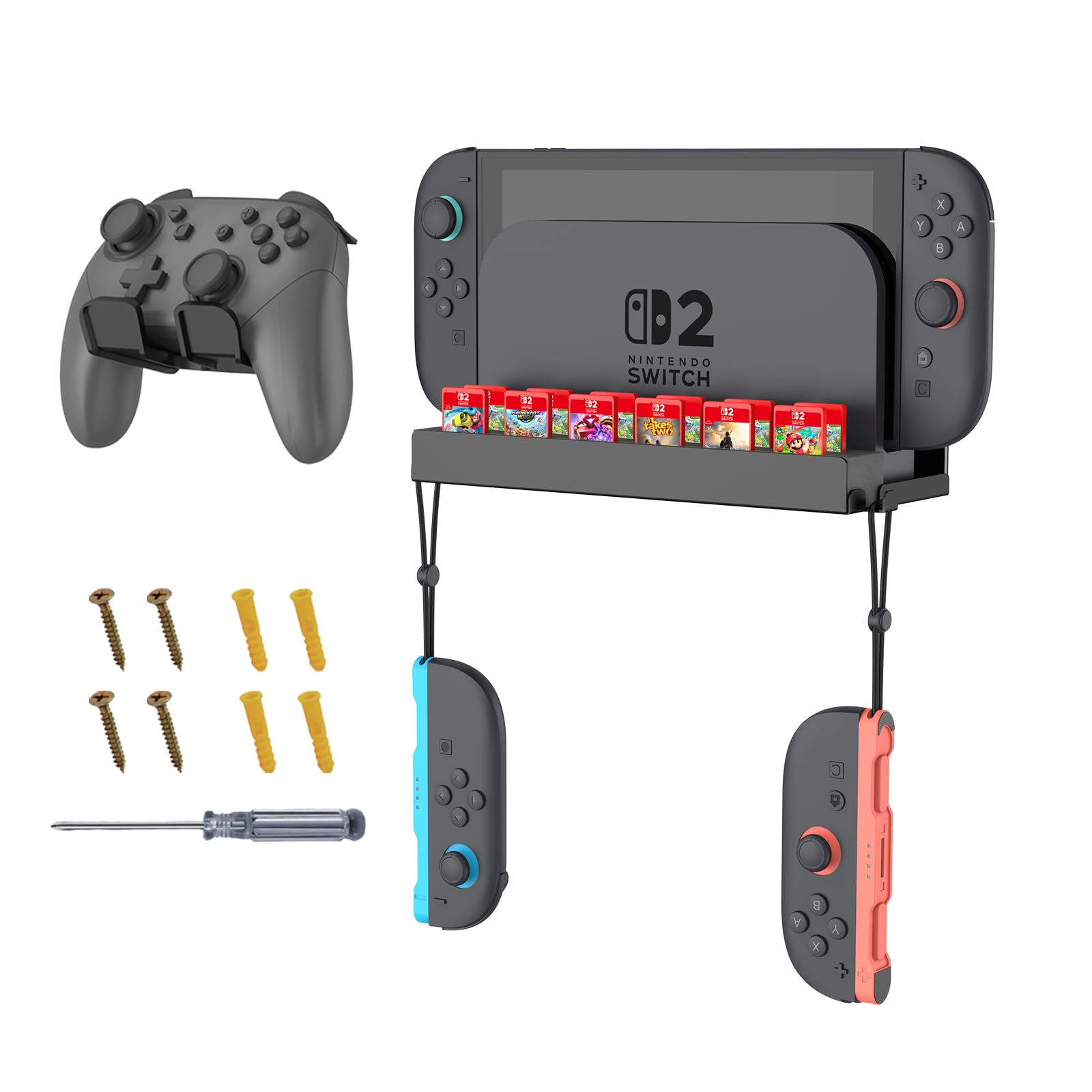 Fintie Uchwyt ścienny do Nintendo Switch 2