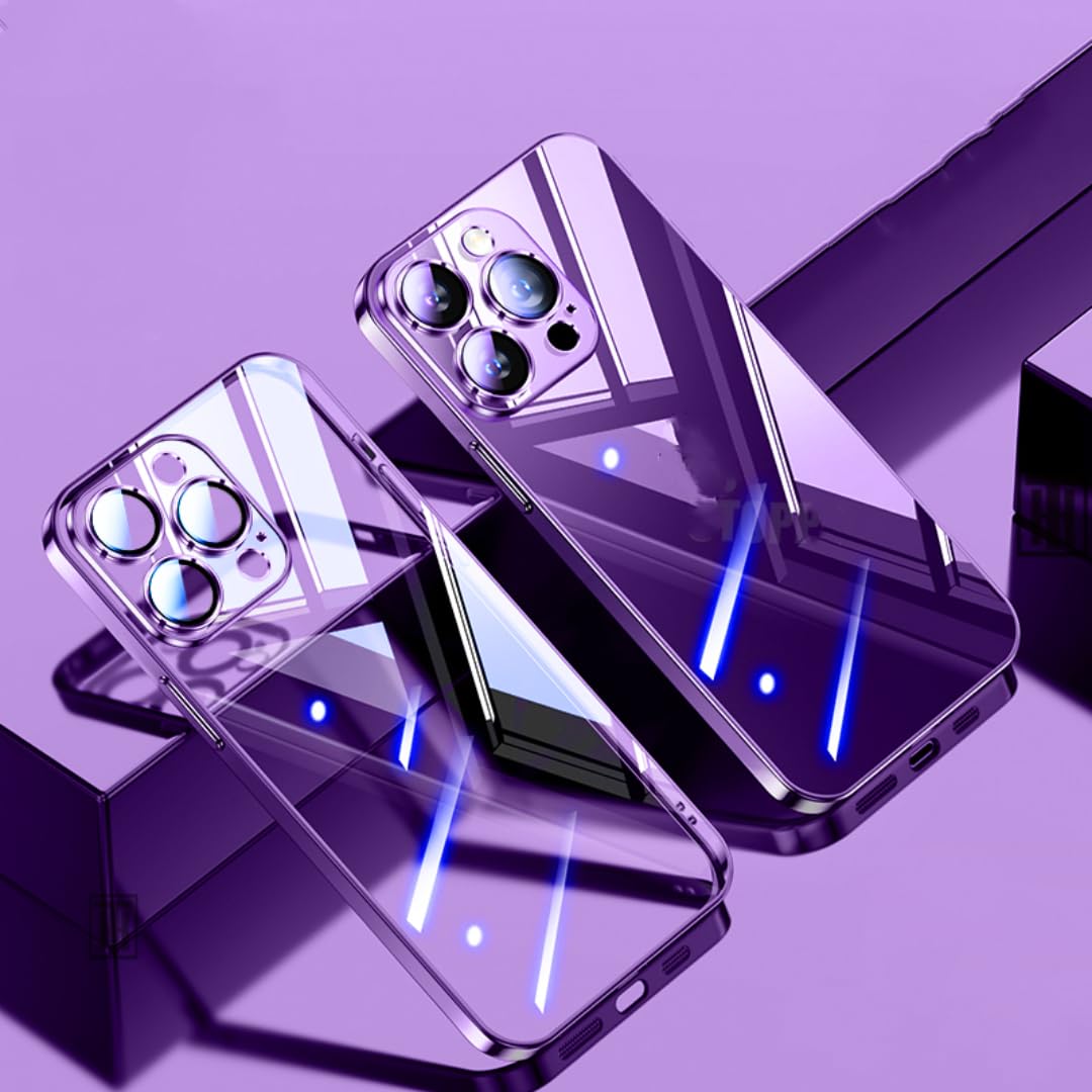 Coque iPhone 17 Pro Max souple violette pour protéger l'objectif des rayures - 8