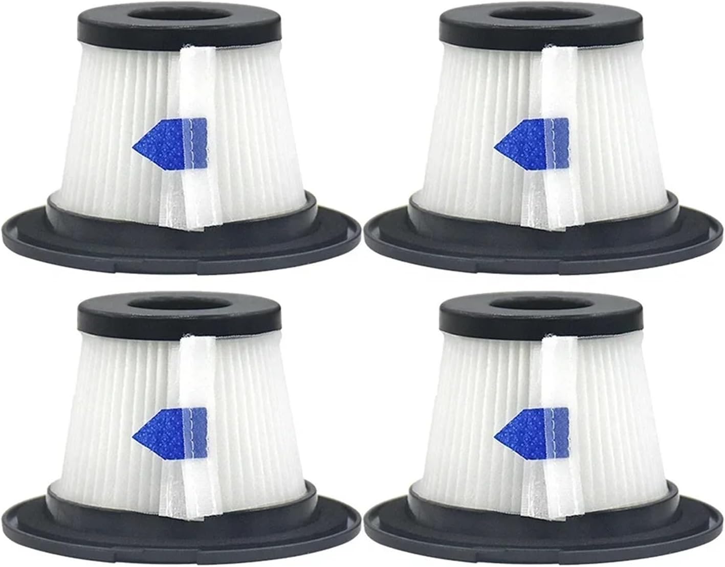 Replacement HEPA Filter for Moosoo K17 Handheld Vacuum Cleaner commendable(4 Pcs)