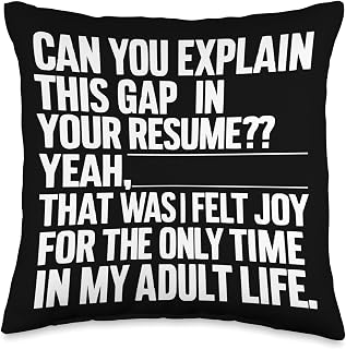 Job Interview Work Employment Applicant Career HR Throw Pillow
