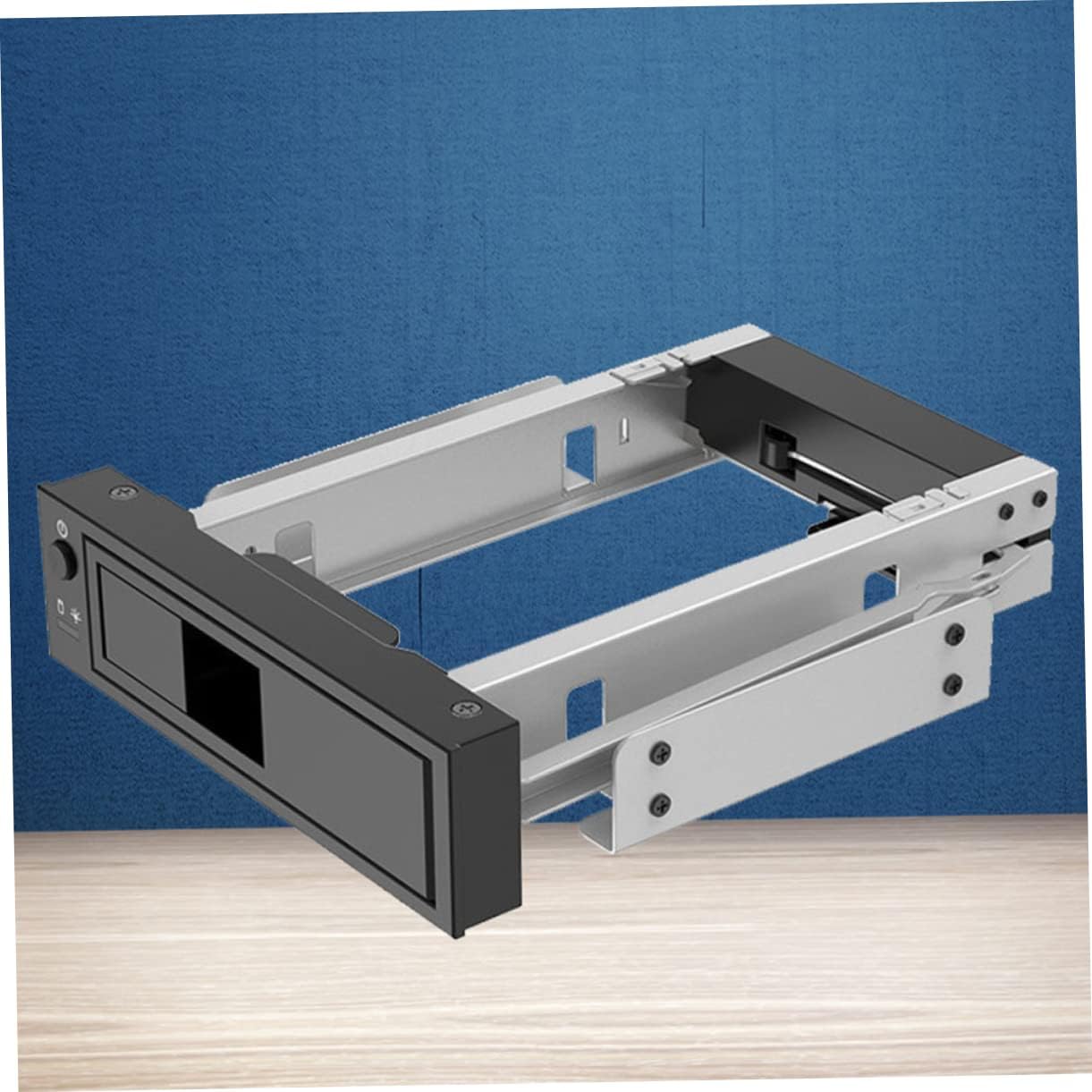 Gadpiparty Stainless Steel Hard Drive Case Hard Drive Enclosure Easy Install Ssd Holder for Bay