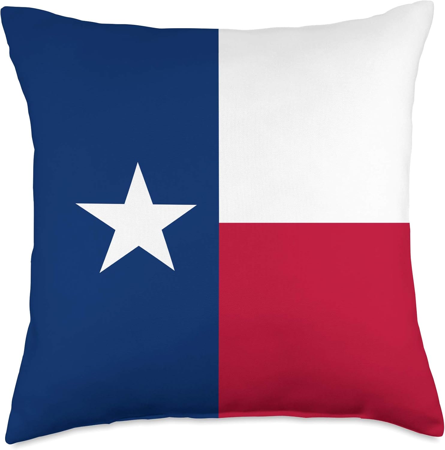 Texan Gift Idea Texan Flag Lone State Star Design Texas Flag Throw Pillow