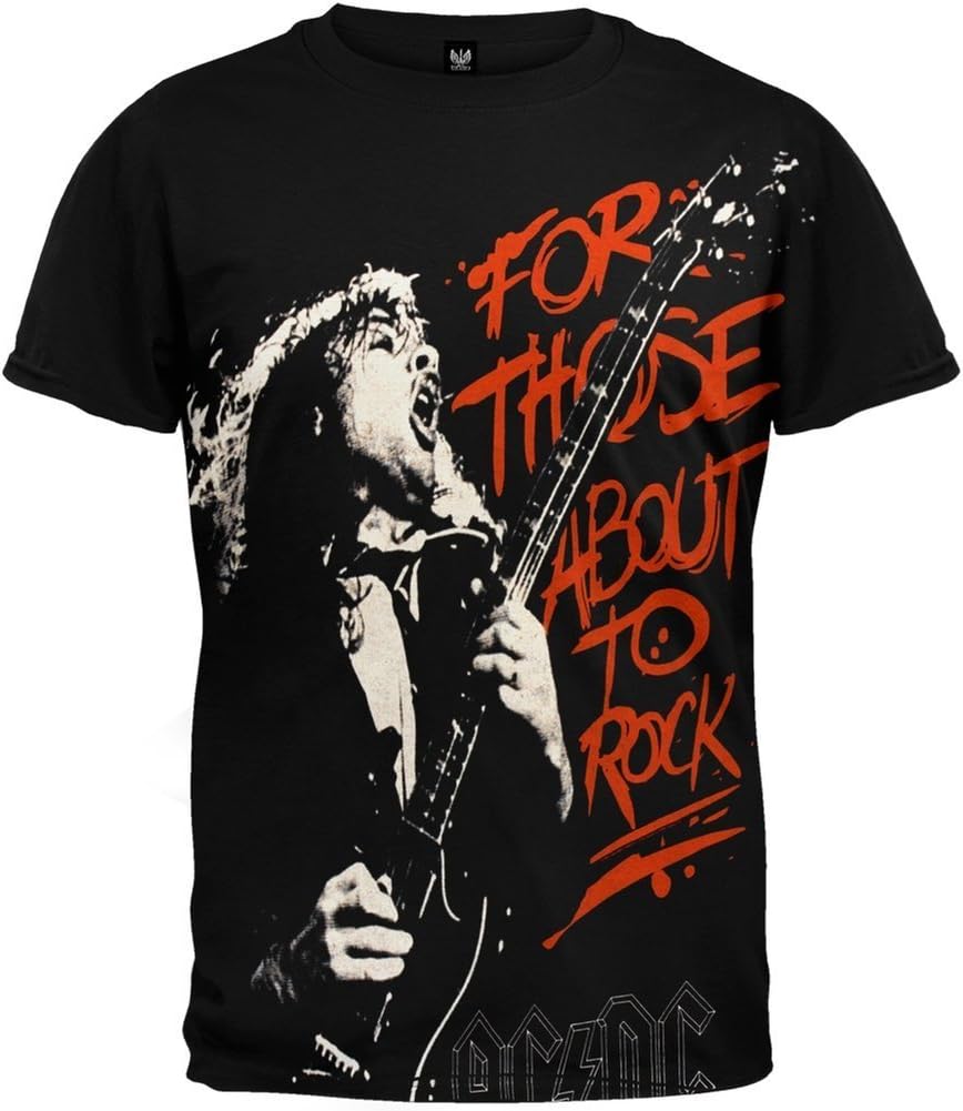 Liquid Blue Men's Those About To Rock T-Shirt