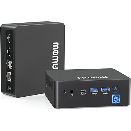 AWOW Mini PC Windows 11 Pro Mini Desktop Computer Intel Celeron J4125 8GB DDR4, NVMe M.2 128GB SSD Triple Display 4K@60Hz,WiFi,HDMI 2.0,USB,BT,Gigabit Ethernet, AK41 Micro Small Computer