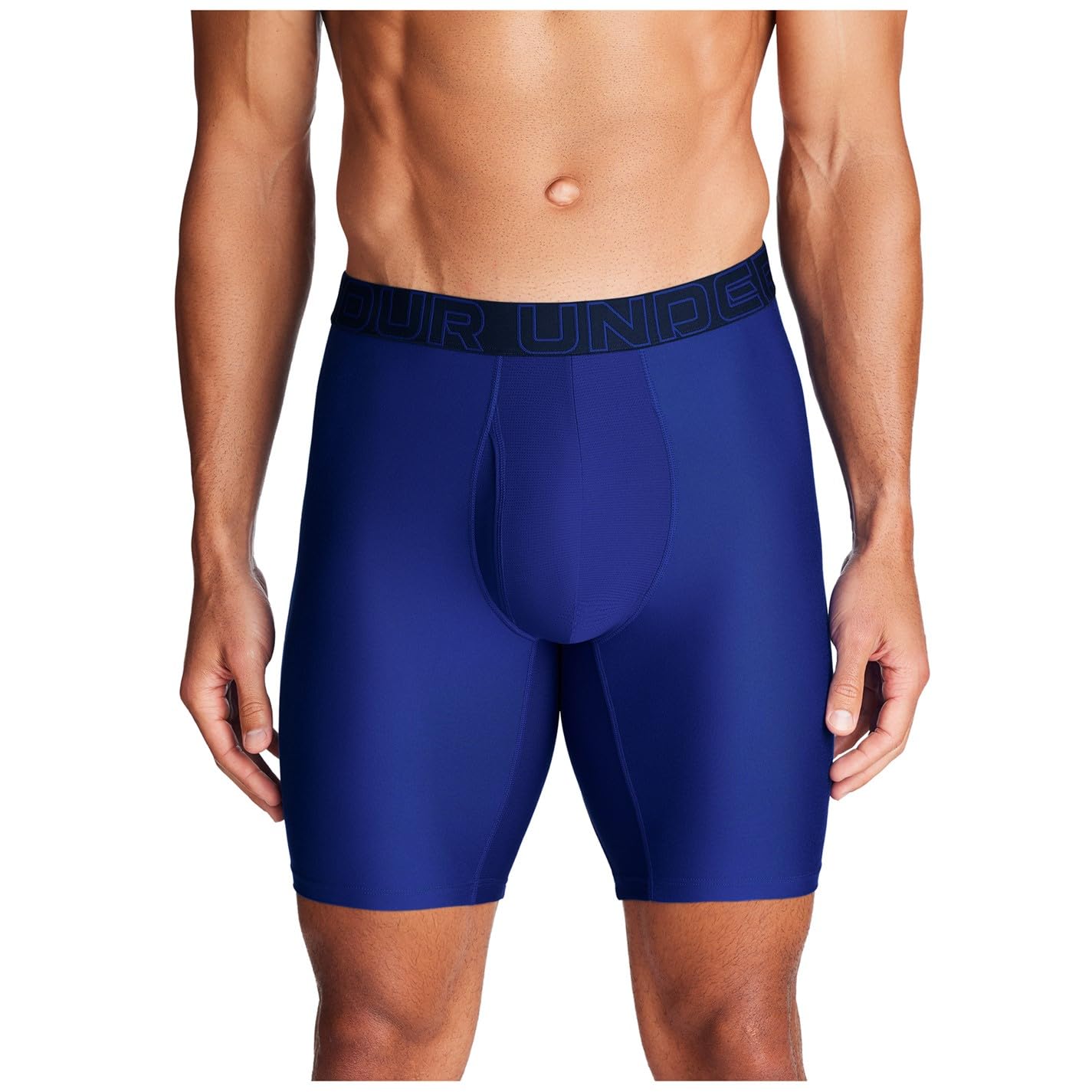 Under Armour Confezione da 3 Boxer da Uomo Tech Performance, Gamba da 23 cm – Traspiranti, assorbono Il Sudore, Morbidi, Comfort Tutto Il Giorno
