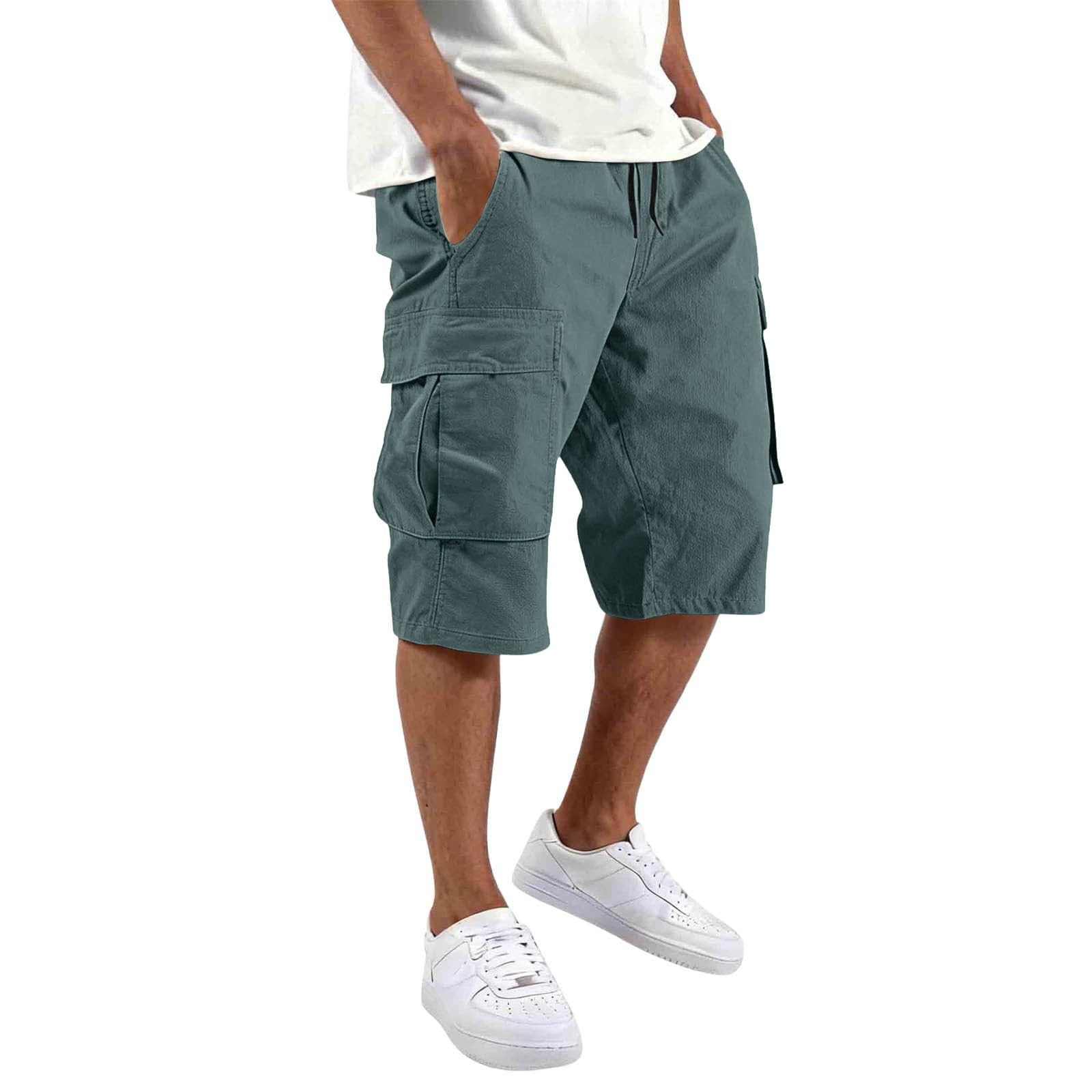 Bermuda Cargo Homme Sport Pantacourt Ete Grand Taille Randonnee Travail