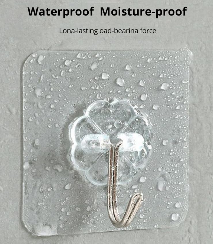 Tesa Powerstrip haken deco transparant (5 stuks) kopen? | Duimen, haken & ogen