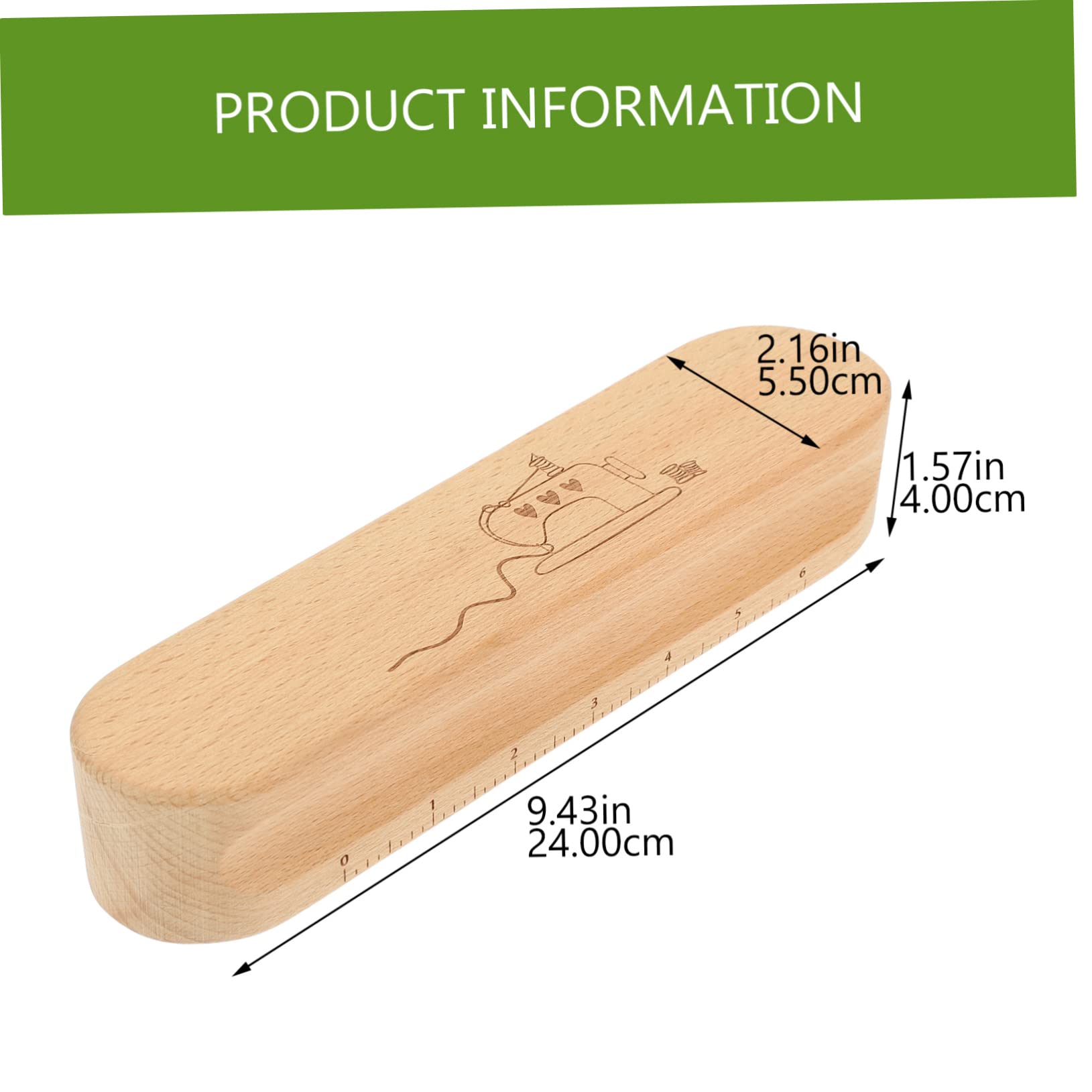 HOODANCOS Sewing Pressing Plate Tailoring Tool Position Board Wooden Ironing Board for Decorative Sewing Projects