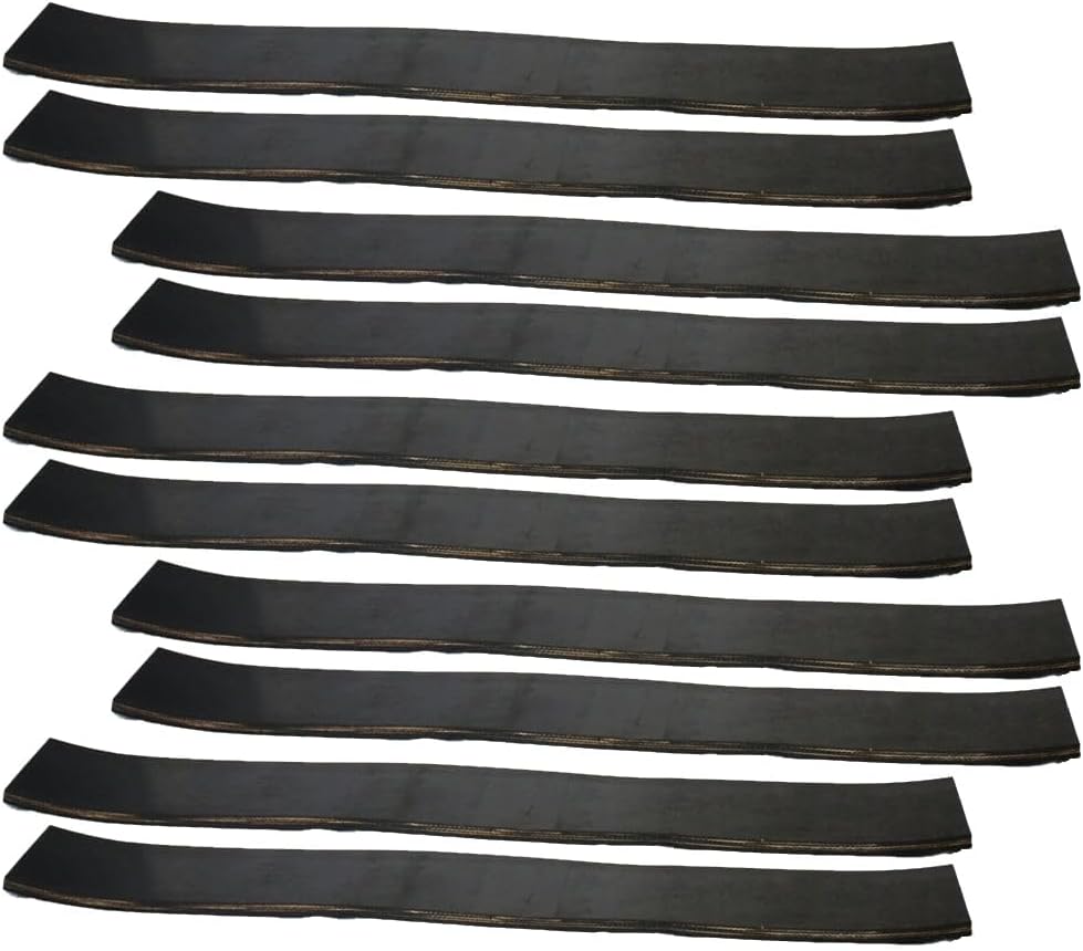 Mytee Products Heavy Duty Rubber Coil Pad Flatbed Trailer Steel Coil Padding (10 Pack)