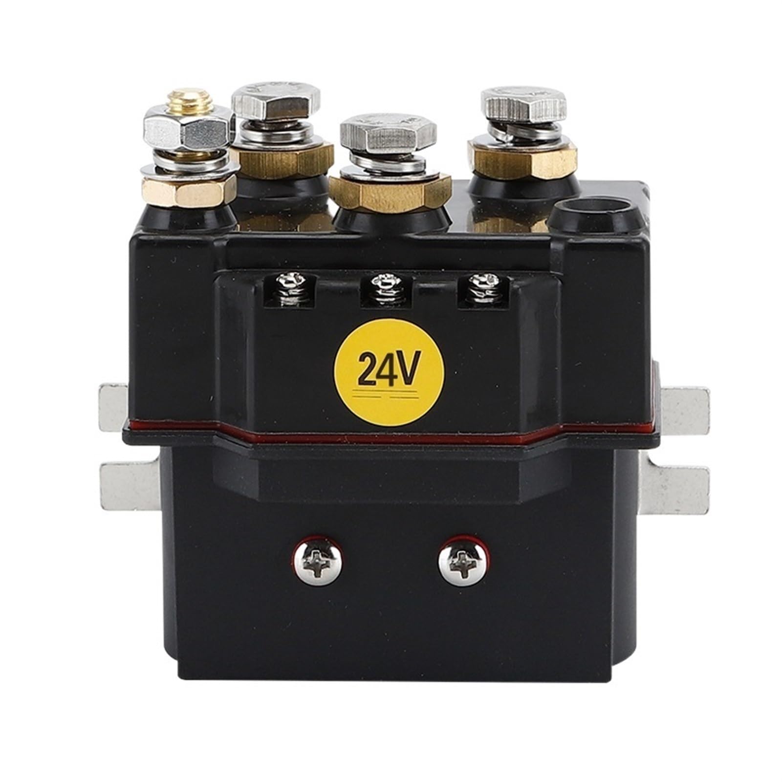 QEFHSVVZE DC Contactor 400A 2PDT Coil Voltage 12V 24V 36V 48V 60V Electric Winch to Control The Forward and Reverse Rotation of Motor(24v)