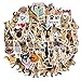 50Pcs / Pack Netter Hund Shiba Inu Aufkleber für Laptop-Telefon Scrapbooking Craft Diary Album Label Dekorative Briefpapier Aufkleber Aufkleber