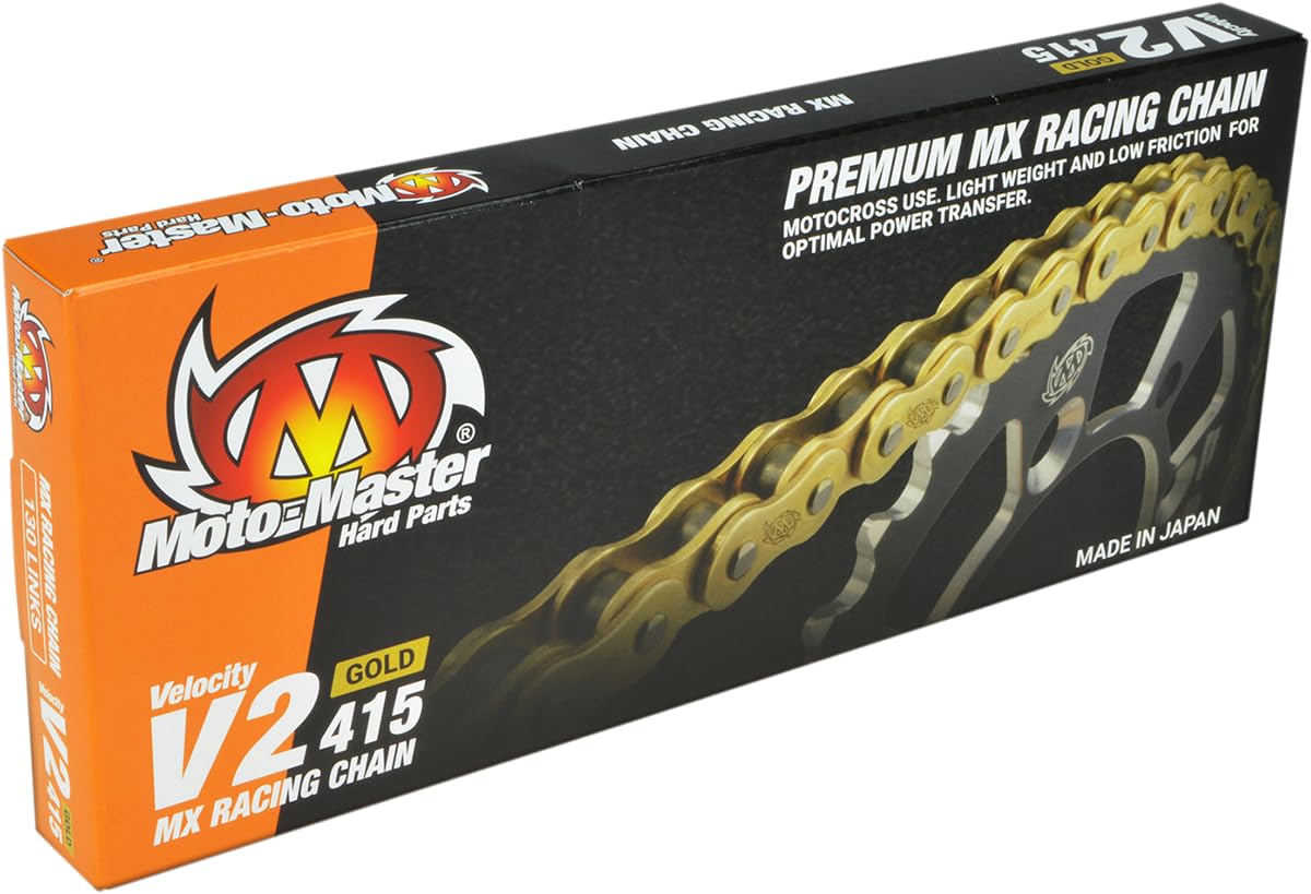 Moto Master Catena Moto Offroad V2 Gold leggera e resistente - Passo 520