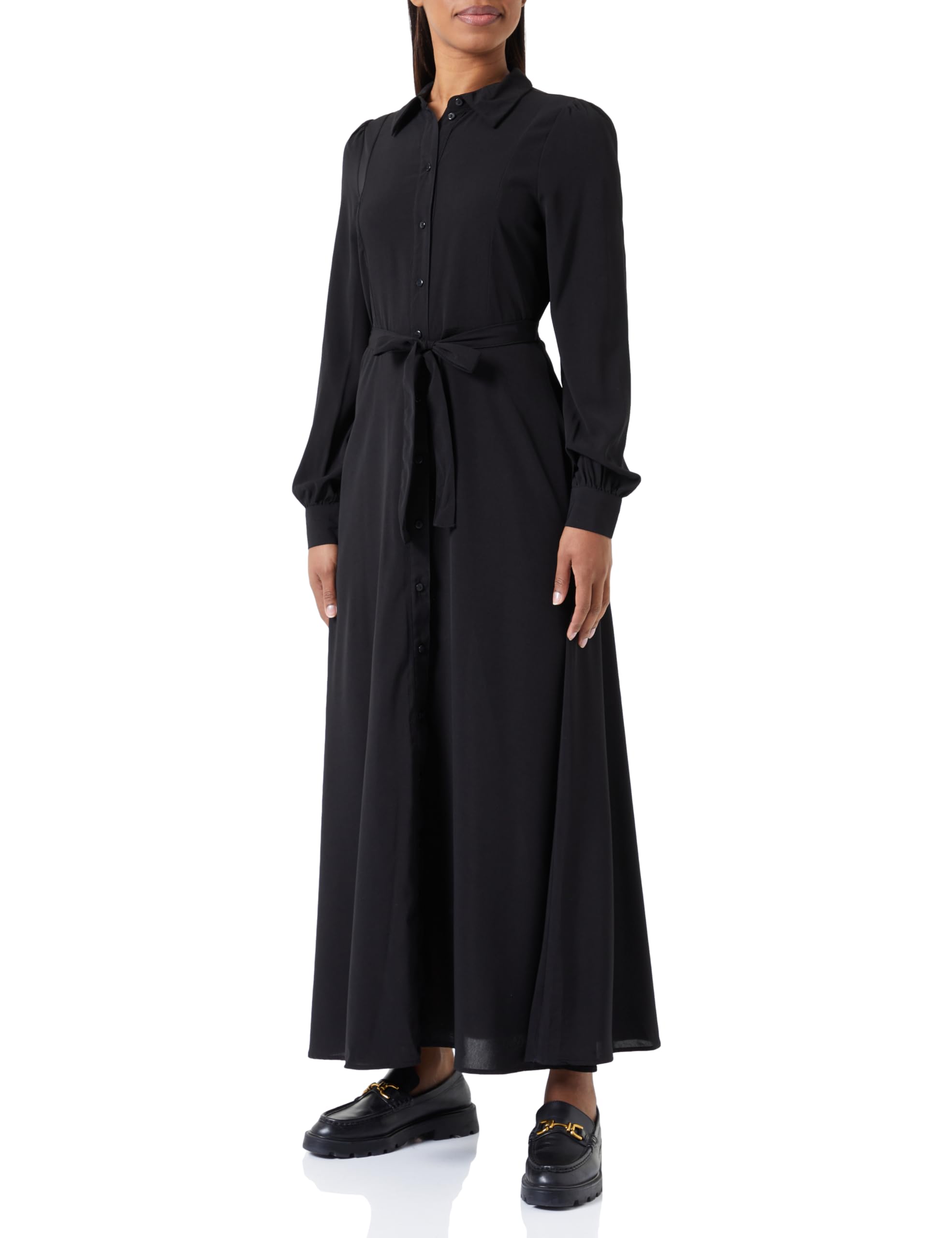 Vero Moda Women's Black Midi Dress, S