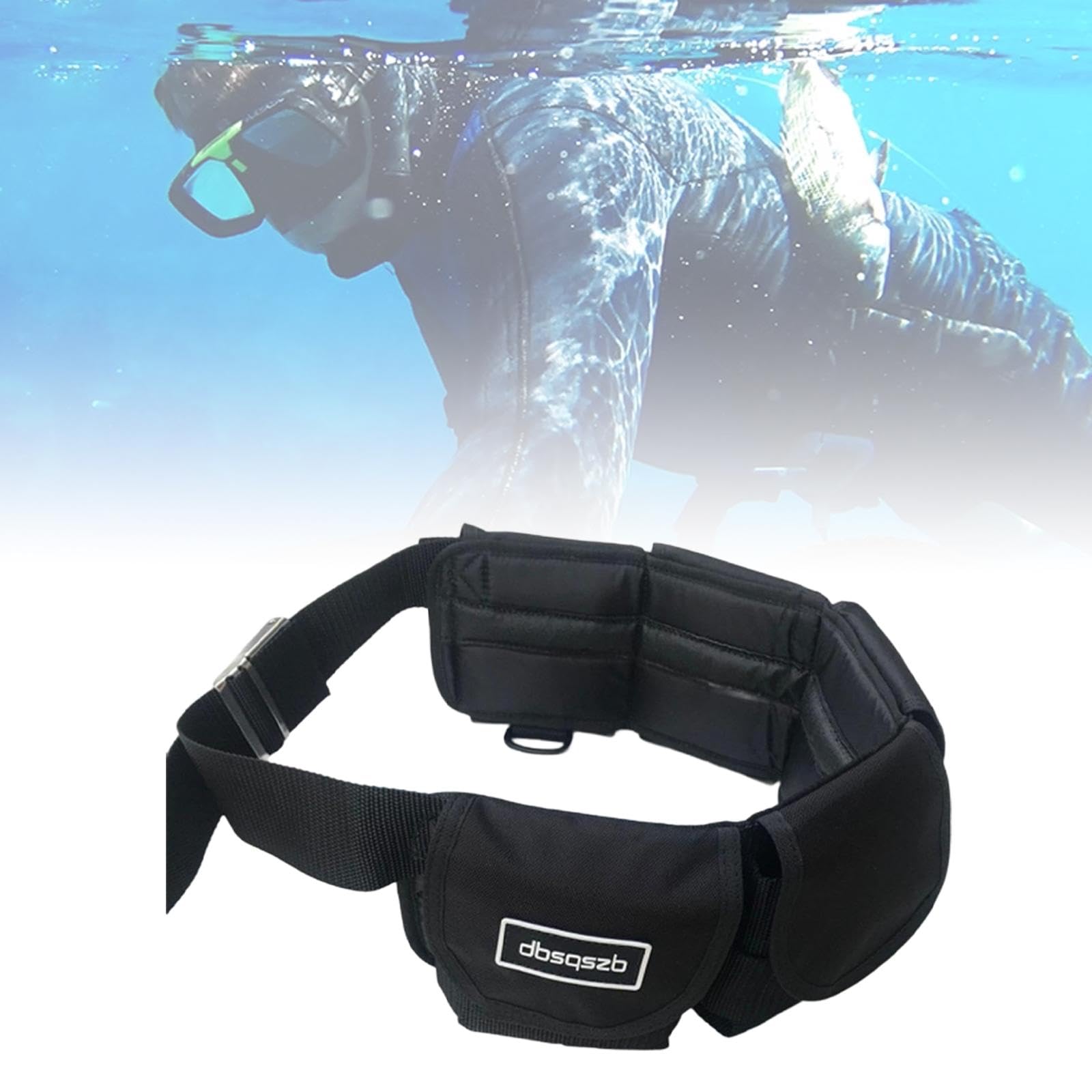 Ceinture de Poids pour plongée avec Poches à accès Rapide