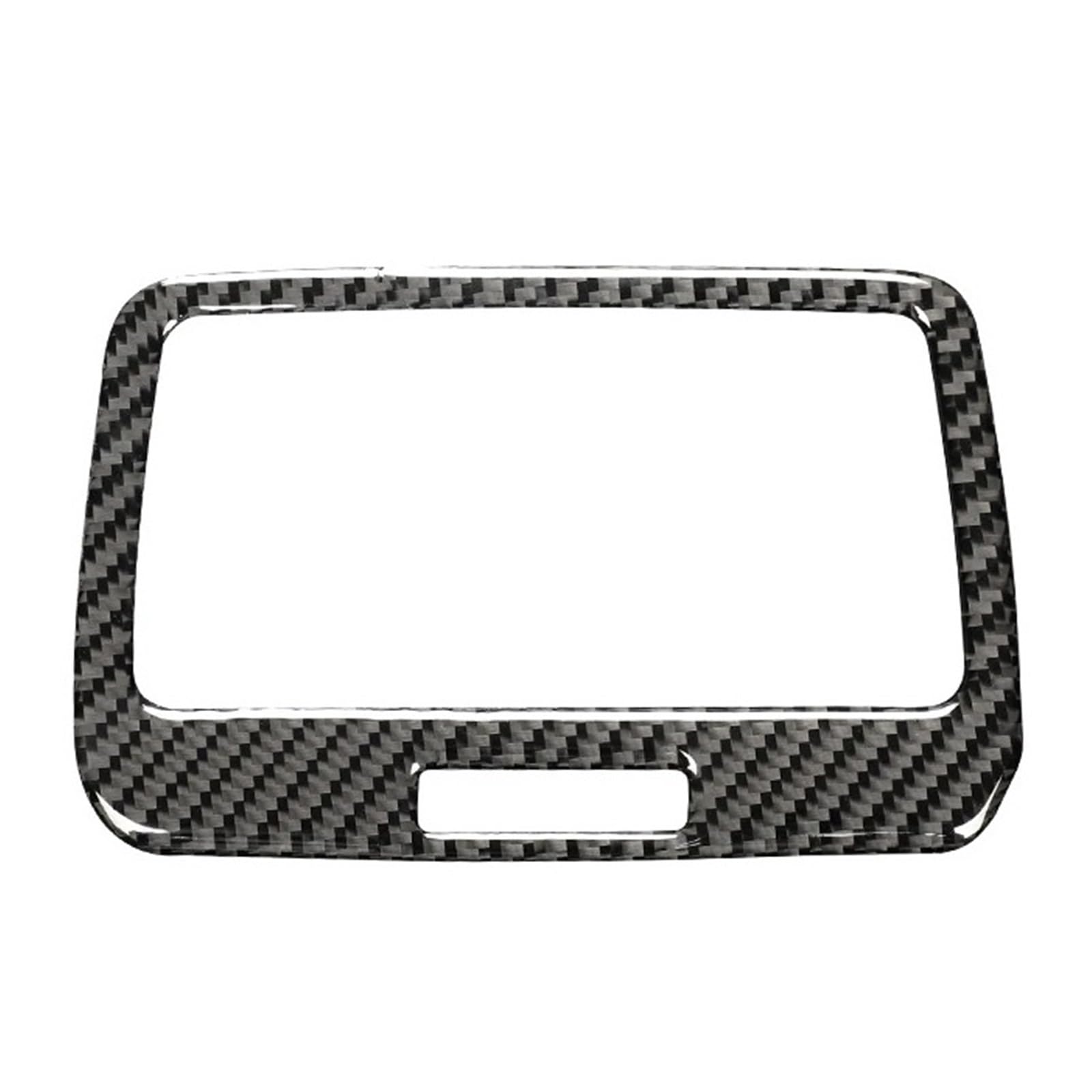 THXZINGLWG Compatible for Vw Golf 7 Gti Mk7 2013-2019 Carbon Fiber Auto Rear Air Conditioner Vent Trim Frame Decor Stickers Car Accessories