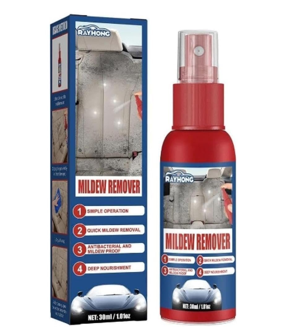 No-Rinse Automotive Foam Cleaner, Practical Cleaning Solution for Vehicle Interiors, Leather Seats, Vinyl and Upholstery Convenient, Easy-to-Use 30ml Spray for Thorough Maintenance and Care