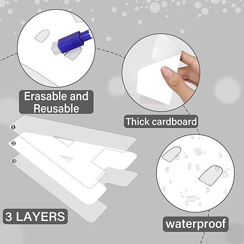 Vista 90 de Juego de 150 letras grandes de 6 pulgadas y puntuación, colorido alfabeto recortado para el aula para exhibir tablón de anuncios, escuela en casa