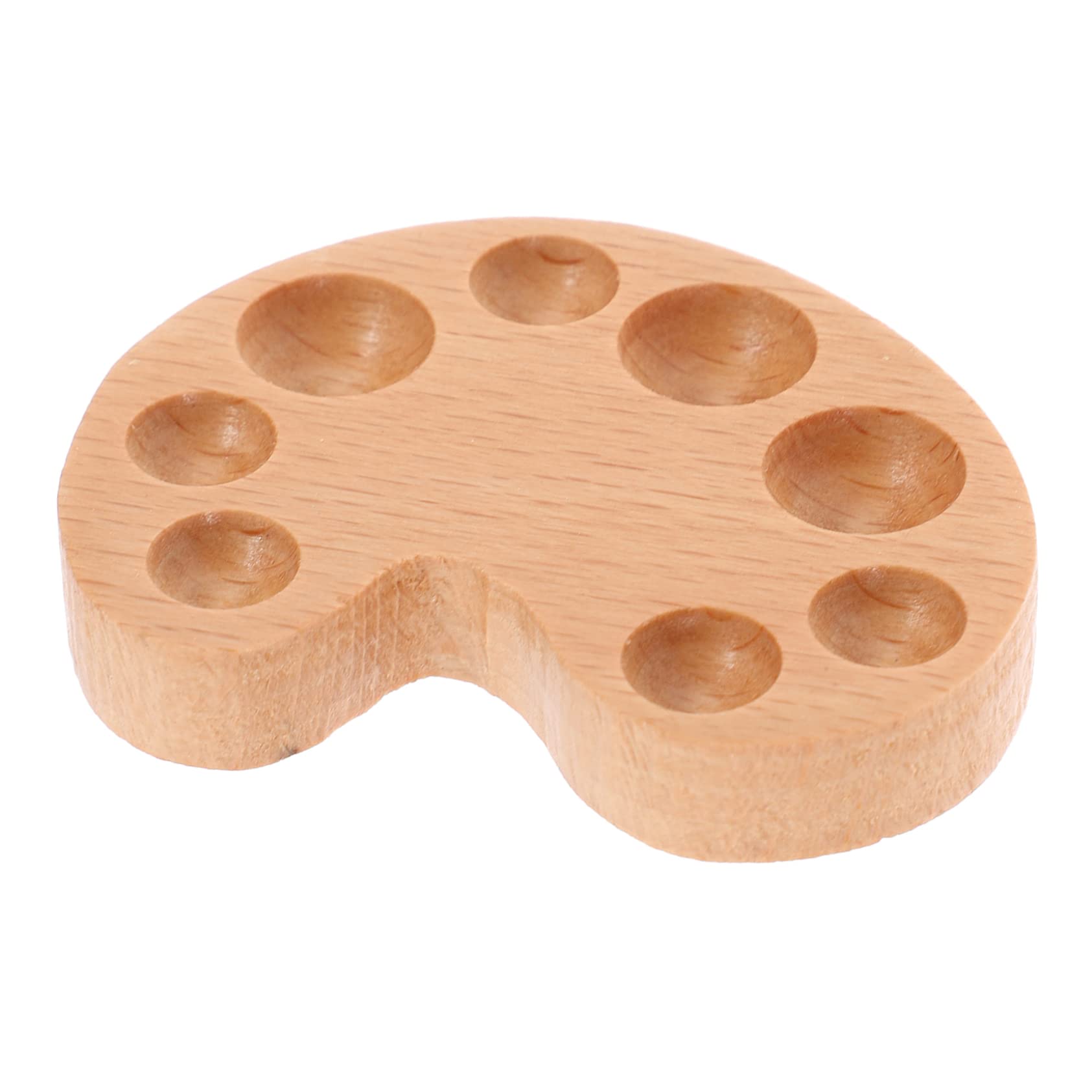 Ciieeo 5piezas Caja De Madera Para Acuarelas Portátil Tapa Estuche De Mezcla De De Pintura Caja De Pigmentos Ligera y Para Acuarelas y Gouache