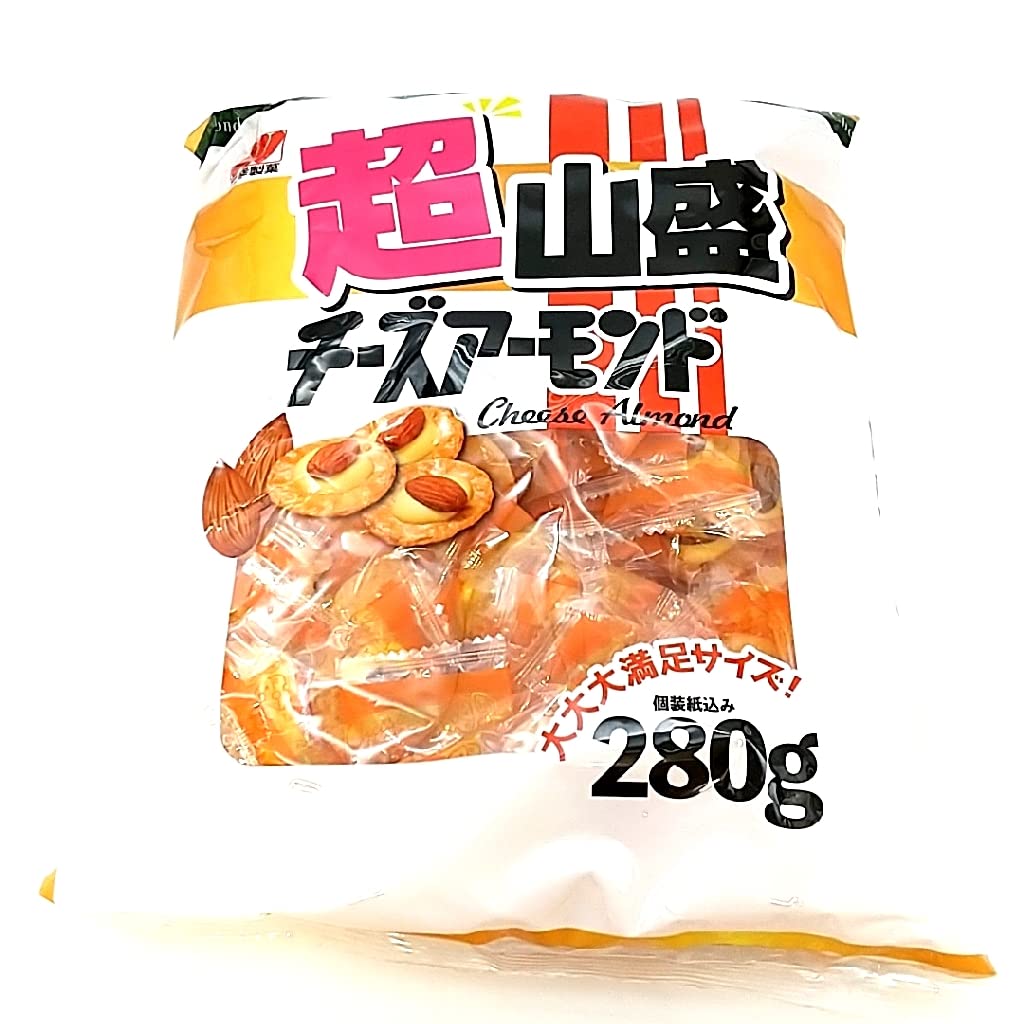 Amazon.co.jp: 三幸製菓 超山盛チーズアーモンド 280g : 食品・飲料・お酒