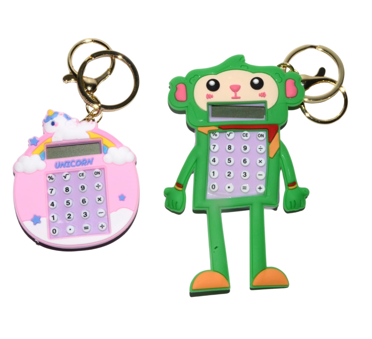 Crackles Cute Cartoon Animals keychains with calculator an dbead game in the back- Pack of 2 Multi Color and Multi Animals. (B0CQ7PSF1G) Amazon Price History, Amazon Price Tracker