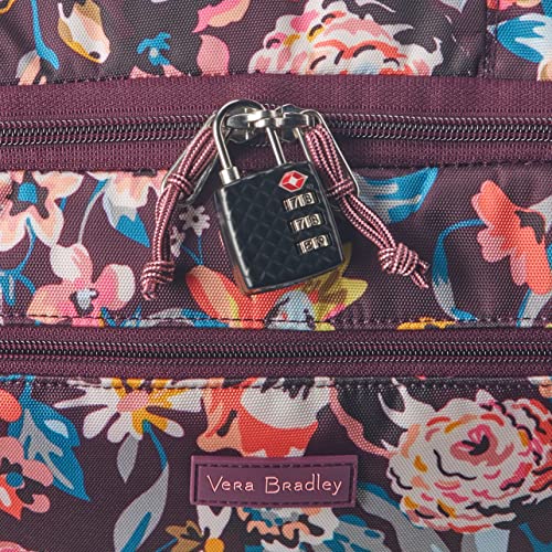 Vera Bradley Women's Lighten Up Small Softside Foldable Rolling Suitcase Luggage, Indiana Blossoms, One Size #TOP3