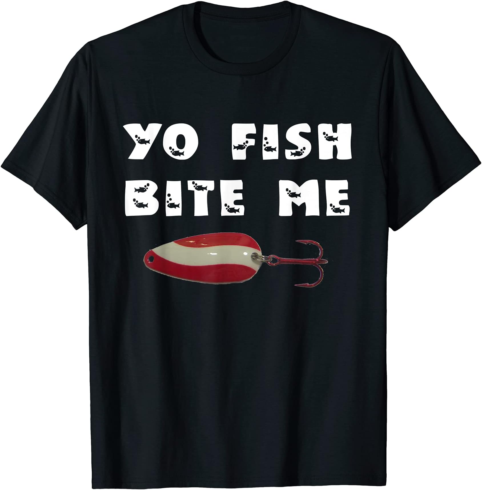 Dakota Grappler T-ShirtsYo Fish Bite Me Fishing T-Shirt 3