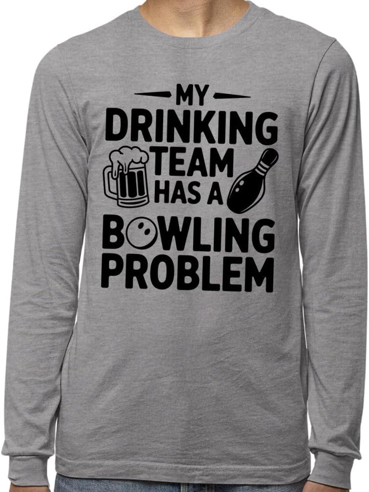 Funny Bowling Team Long Sleeve Shirt Unisex