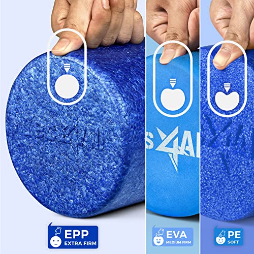 Yes4All Epp Foam Roller - Blue - 12 Inches #TOP2